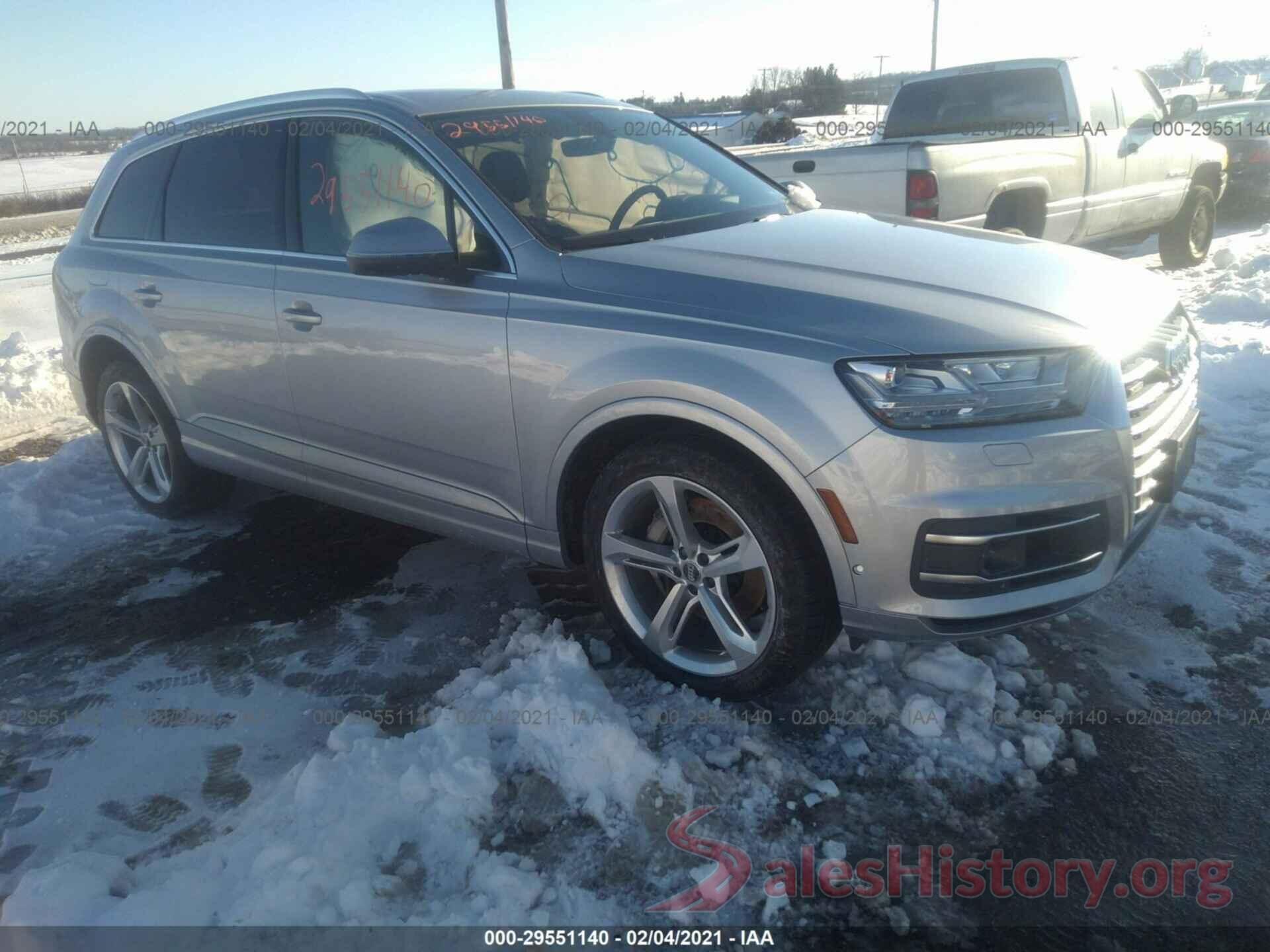 WA1VAAF7XKD033882 2019 AUDI Q7