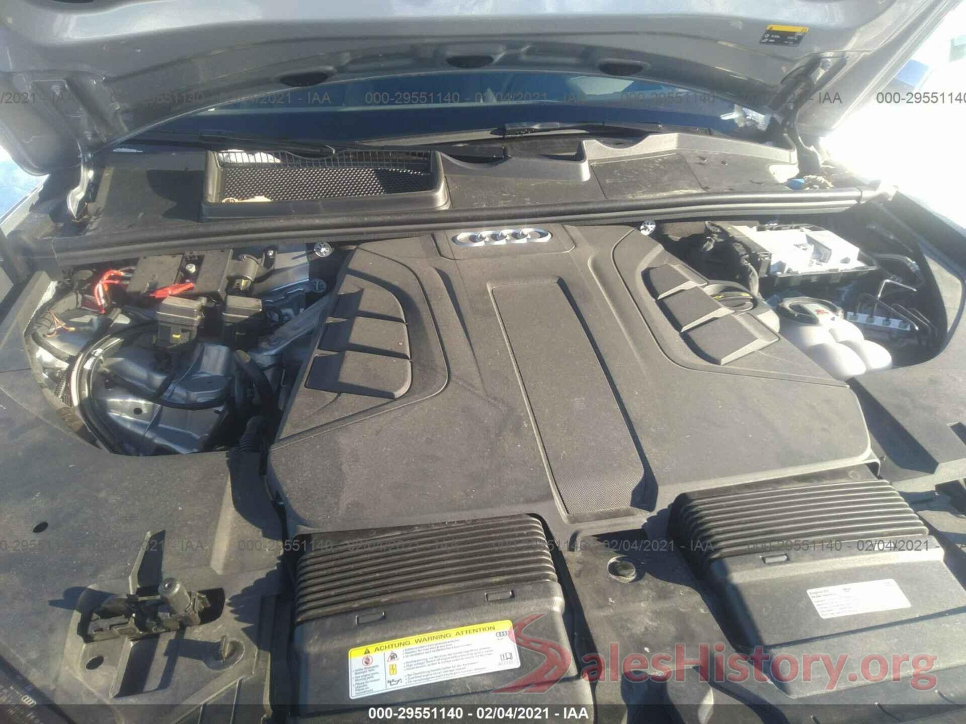 WA1VAAF7XKD033882 2019 AUDI Q7