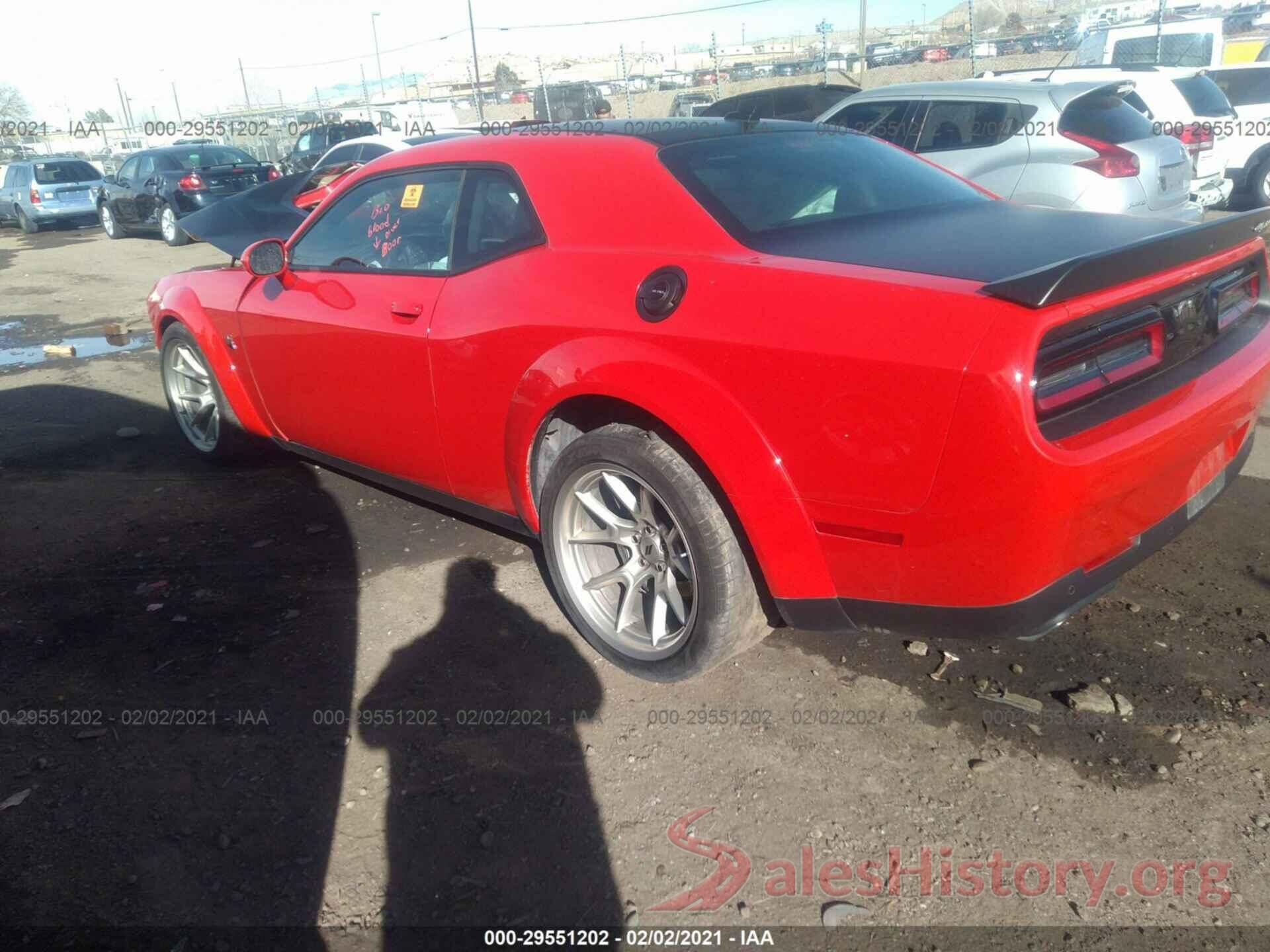 2C3CDZFJXLH133892 2020 DODGE CHALLENGER