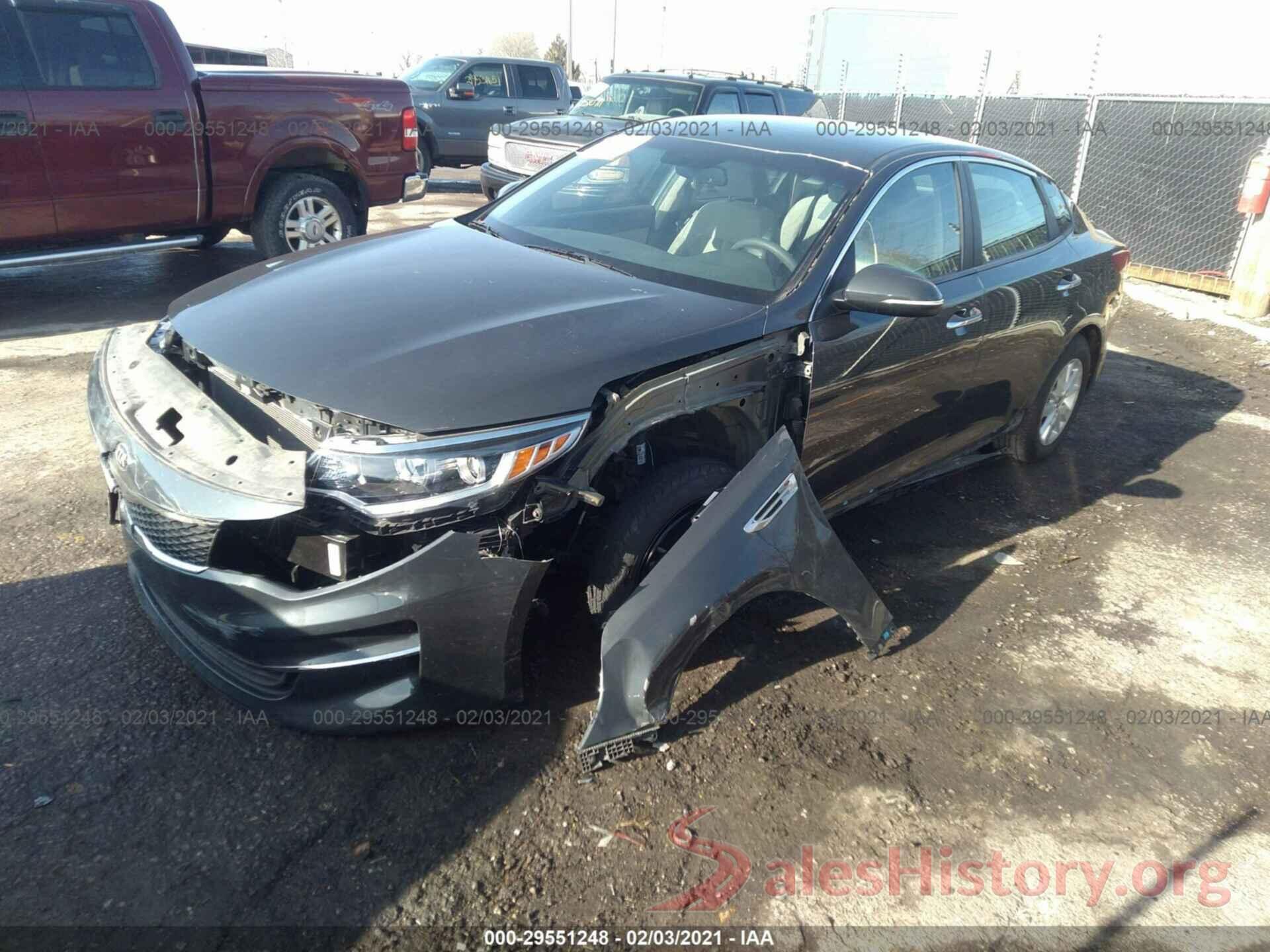 5XXGT4L36GG027537 2016 KIA OPTIMA