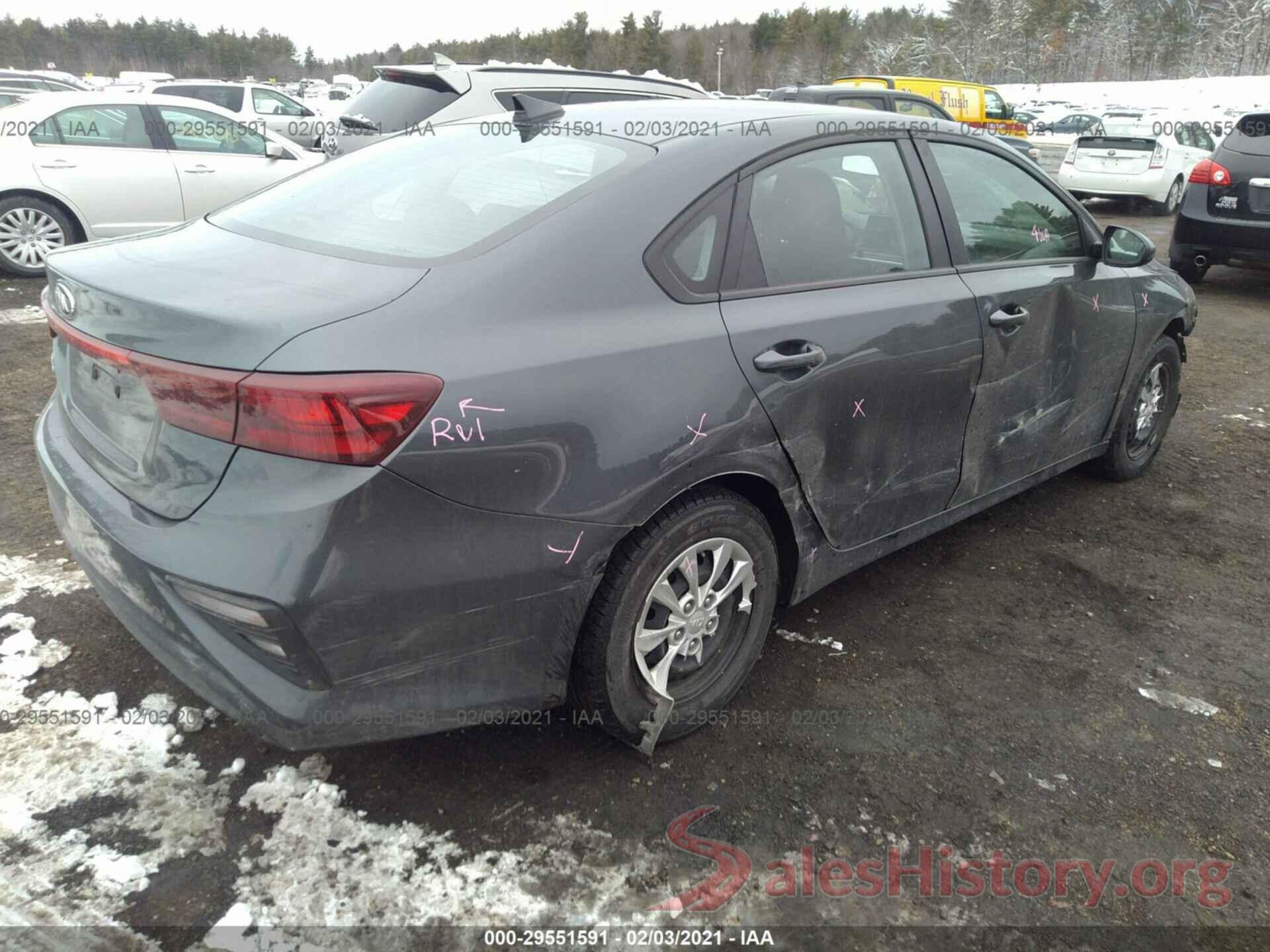 3KPF24AD8KE009150 2019 KIA FORTE