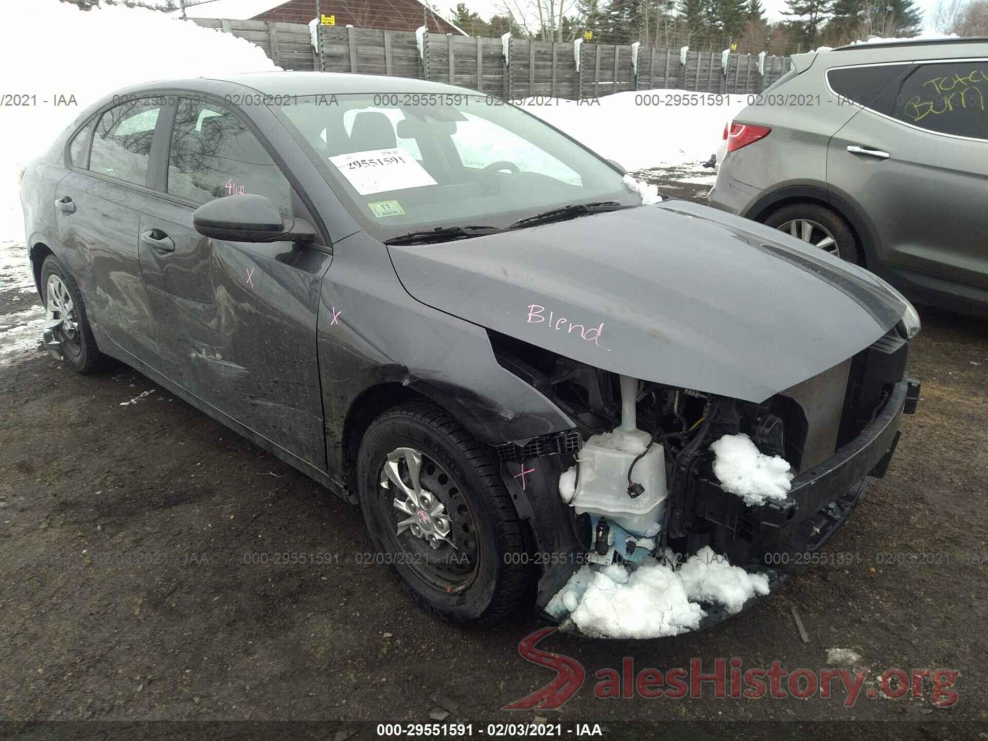 3KPF24AD8KE009150 2019 KIA FORTE