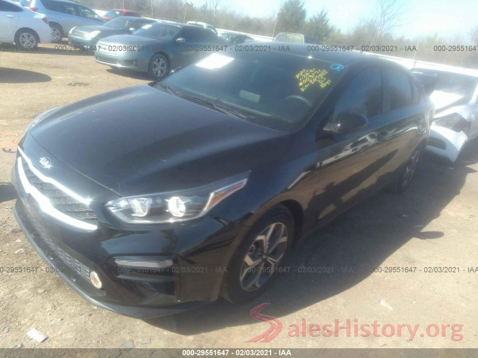 3KPF24AD5LE247488 2020 KIA FORTE