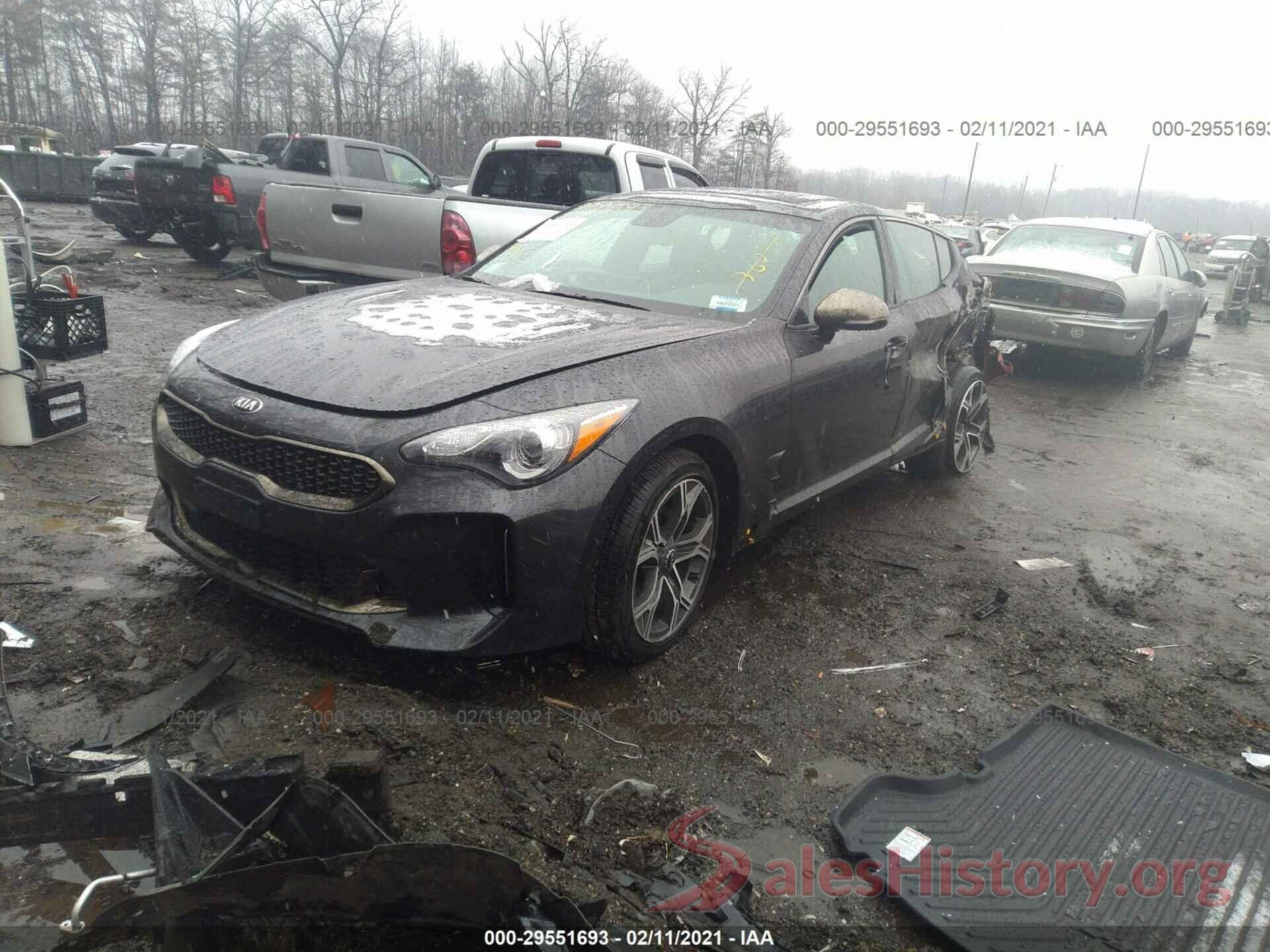 KNAE15LA4L6085587 2020 KIA STINGER