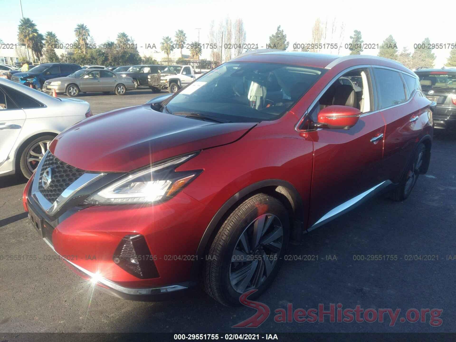 5N1AZ2CJ1LN107698 2020 NISSAN MURANO