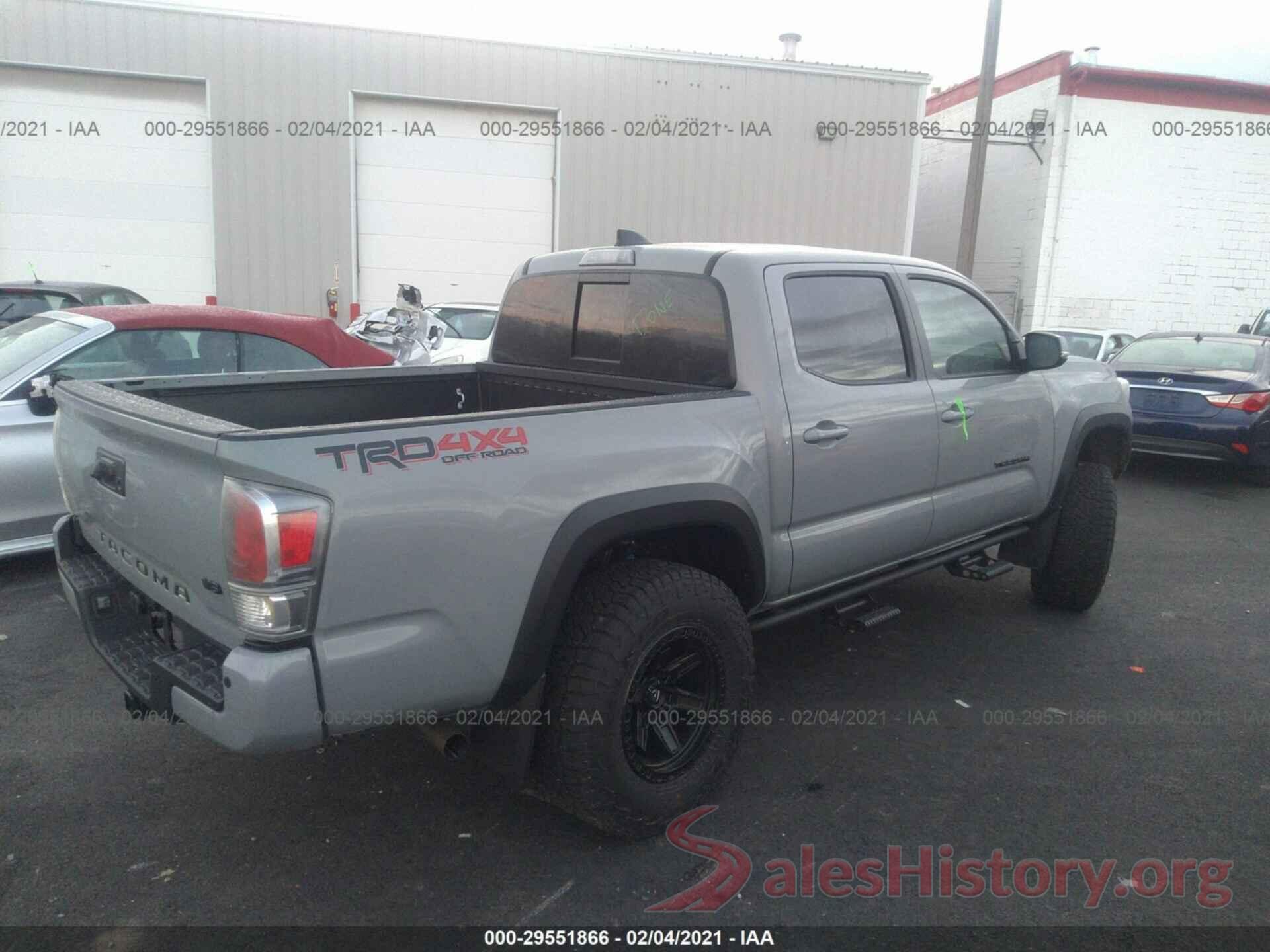 3TMCZ5AN3MM387771 2021 TOYOTA TACOMA 4WD