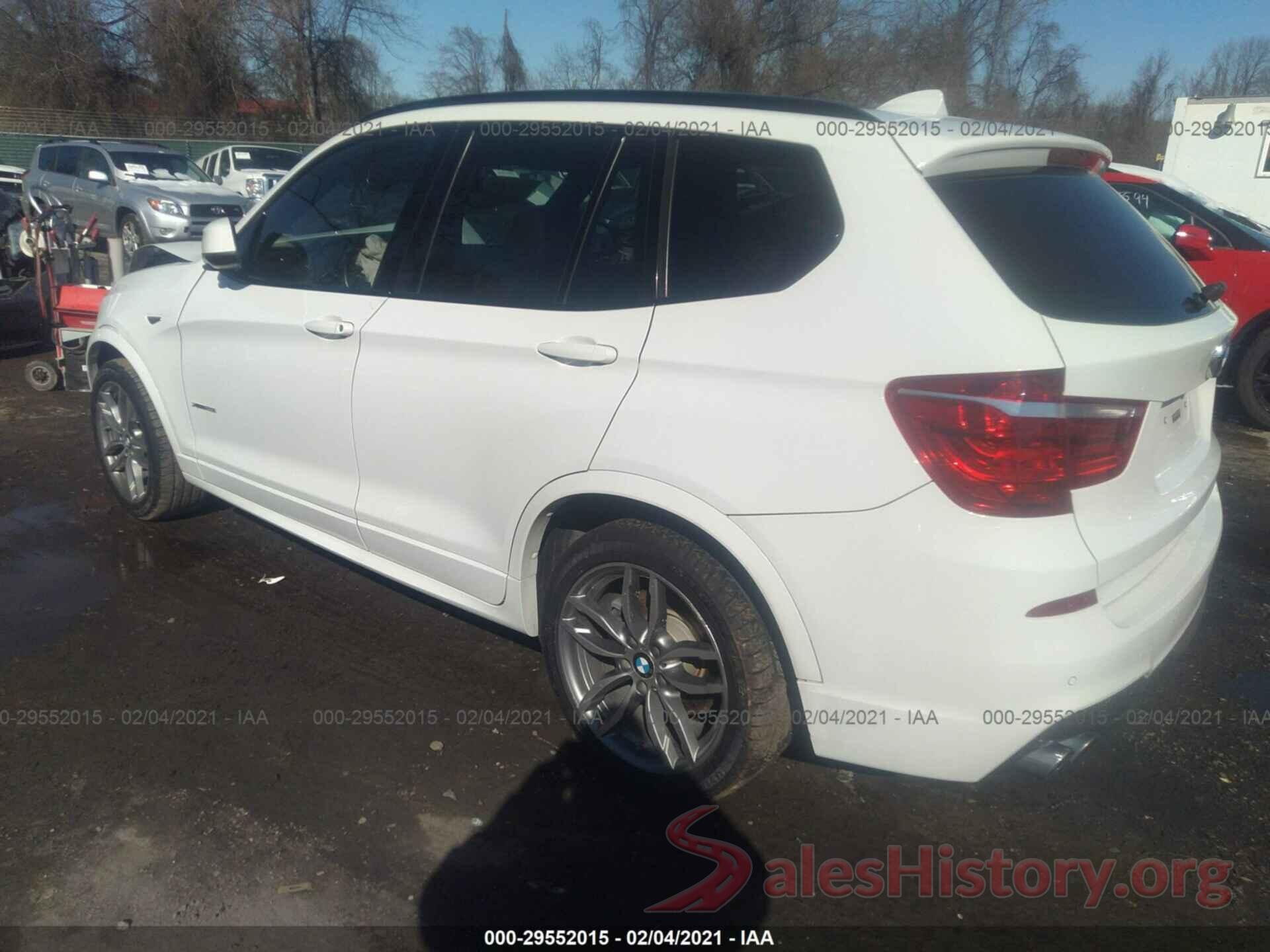 5UXWX9C30H0W70934 2017 BMW X3