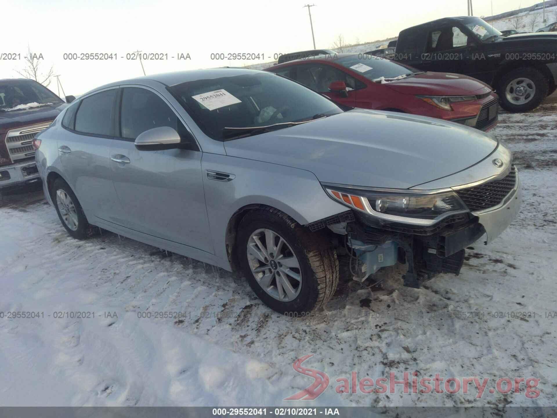 5XXGT4L34GG025320 2016 KIA OPTIMA