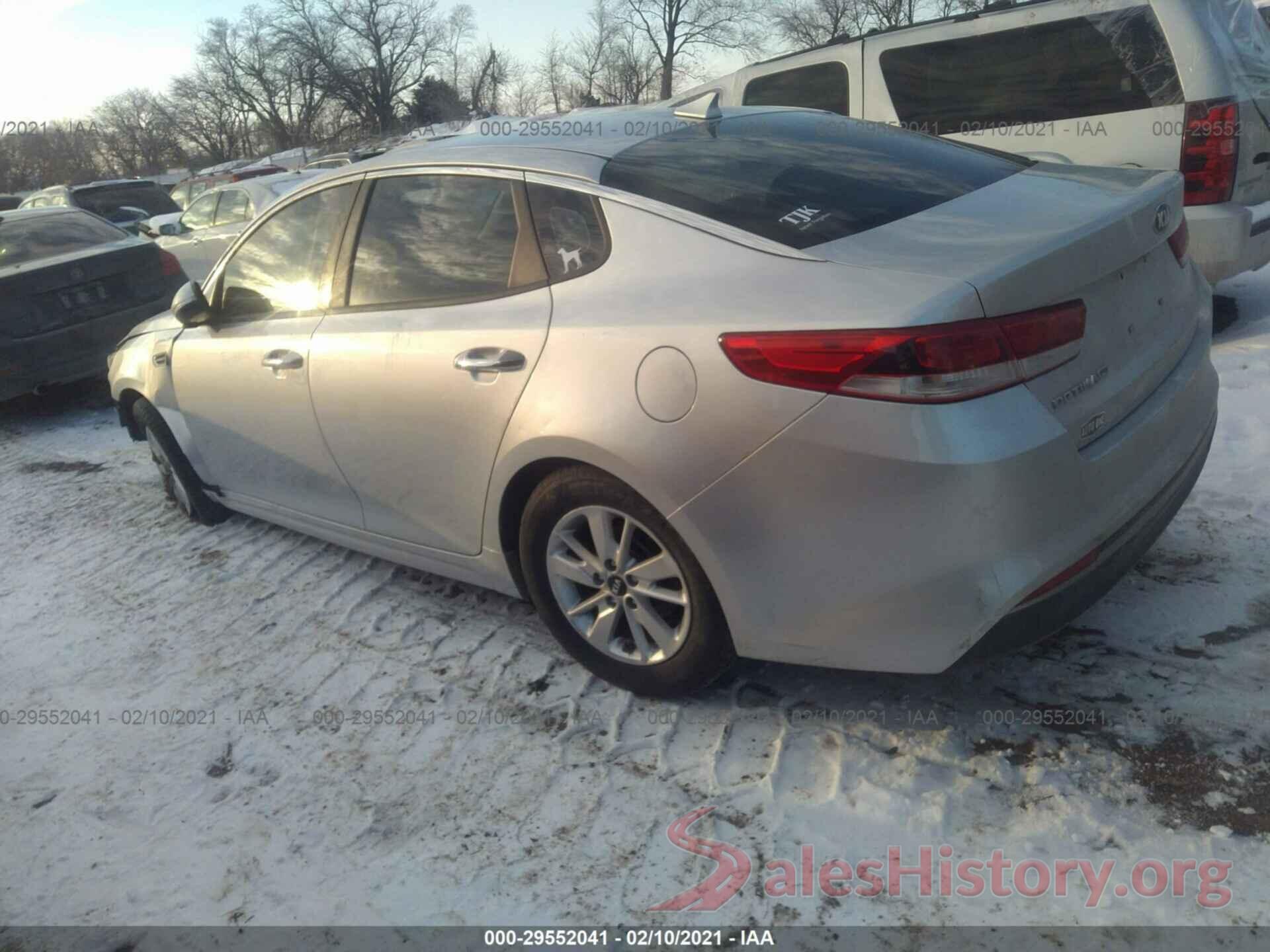 5XXGT4L34GG025320 2016 KIA OPTIMA