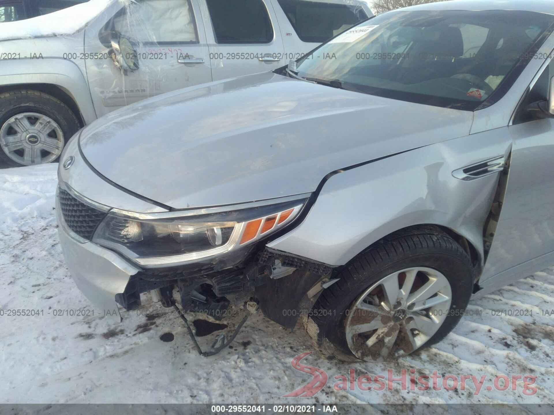 5XXGT4L34GG025320 2016 KIA OPTIMA