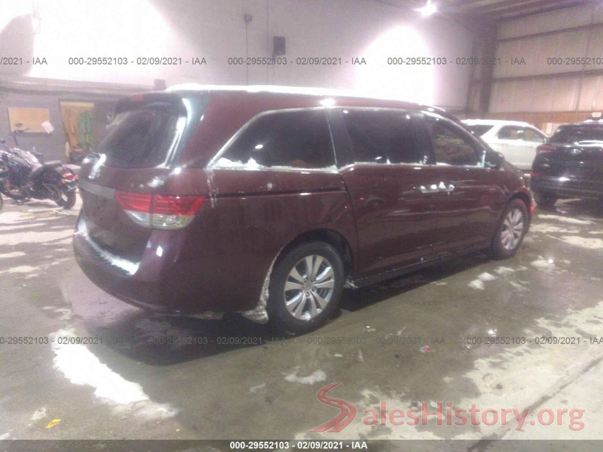 5FNRL5H6XGB037248 2016 HONDA ODYSSEY