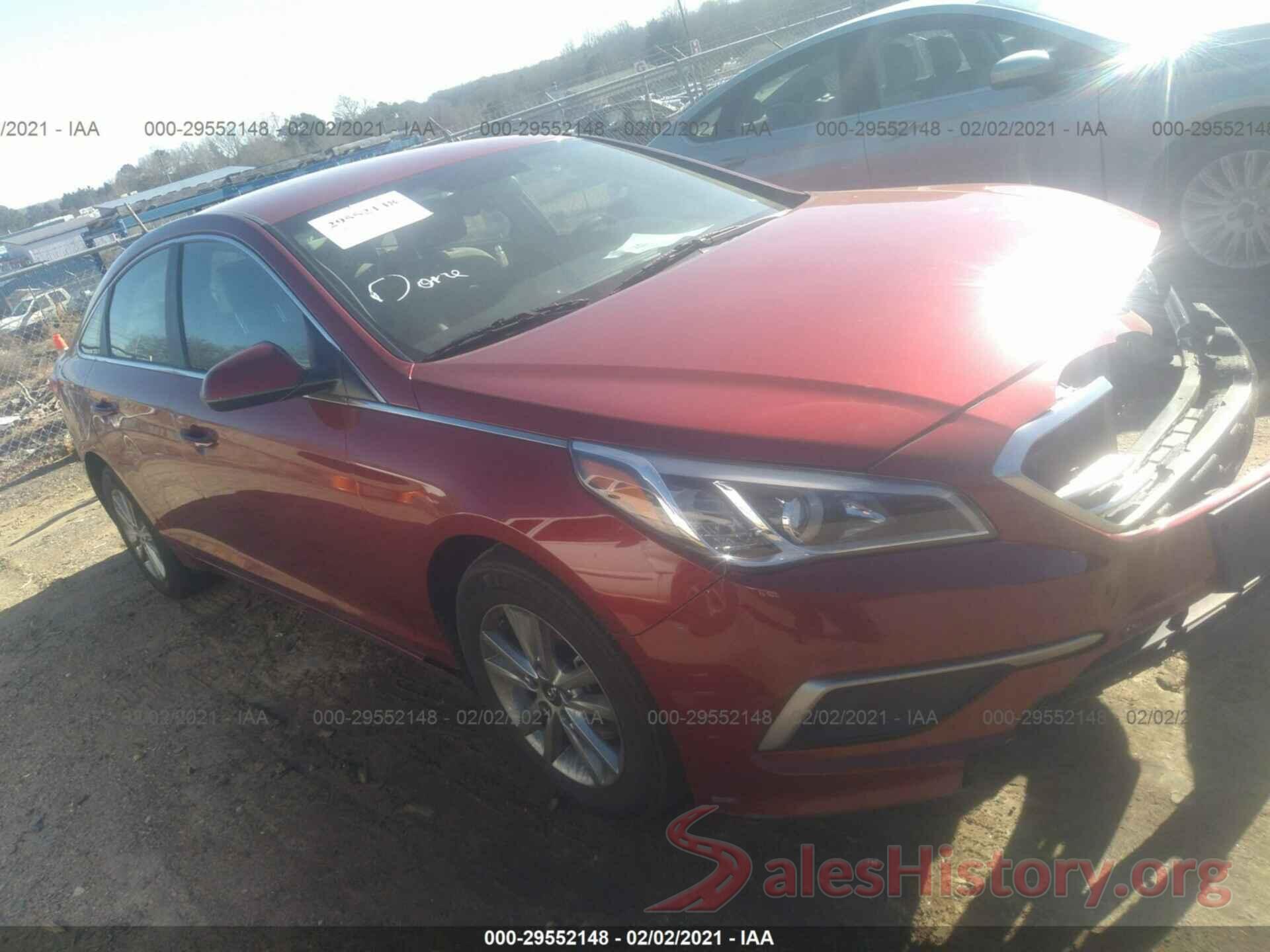 5NPE24AFXGH275091 2016 HYUNDAI SONATA