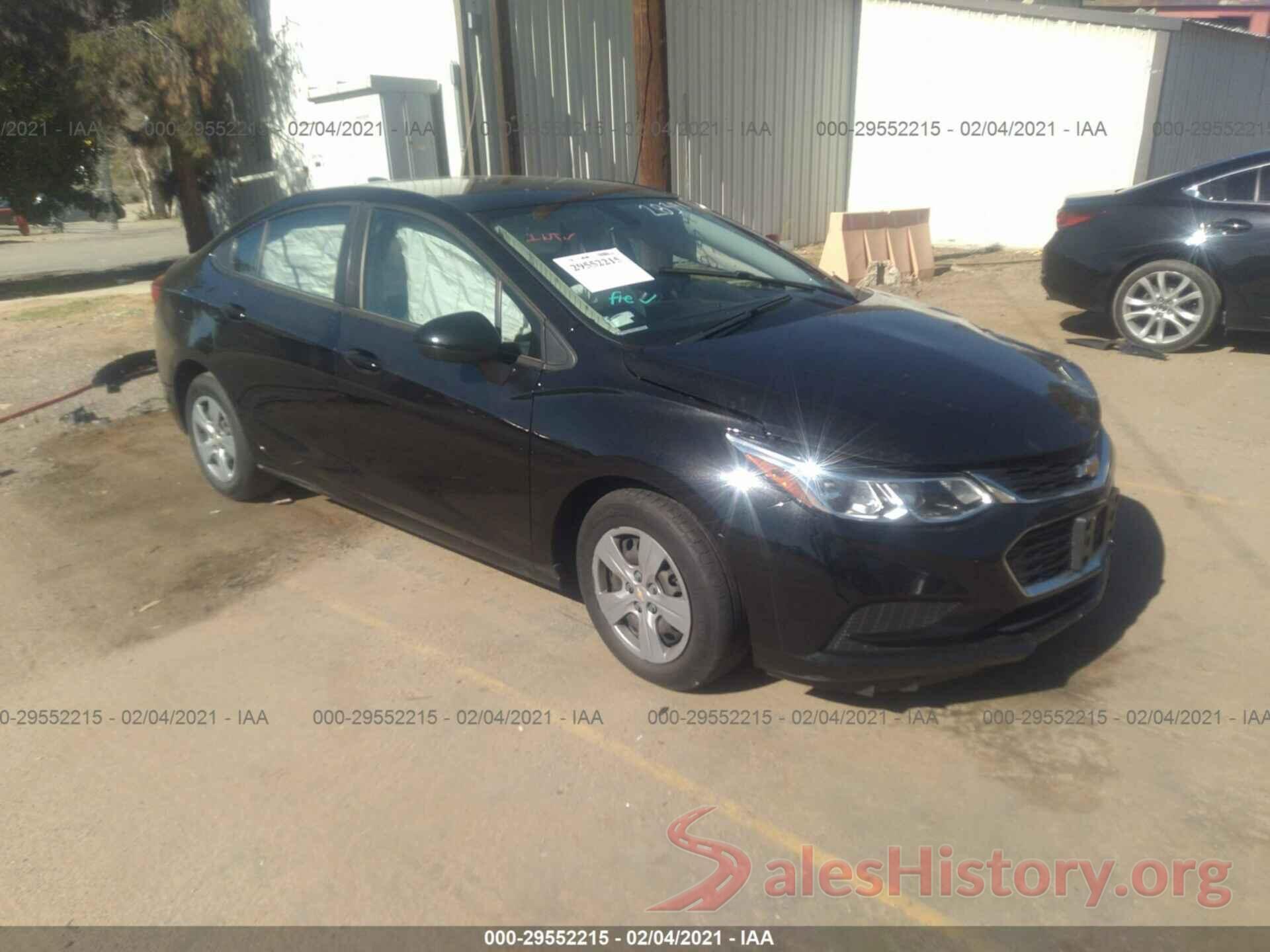 1G1BC5SMXJ7143343 2018 CHEVROLET CRUZE