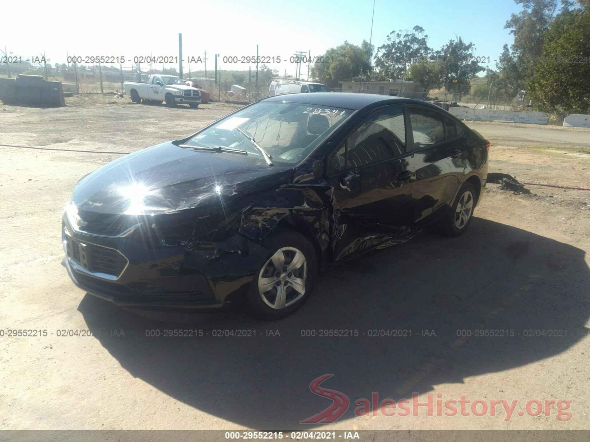 1G1BC5SMXJ7143343 2018 CHEVROLET CRUZE