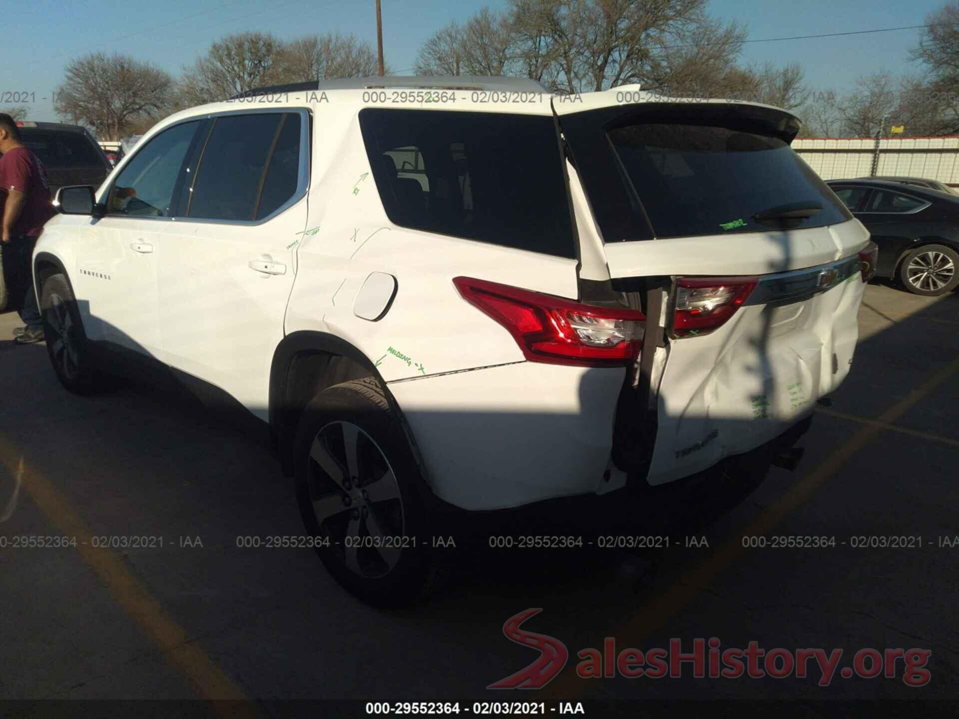 1GNERHKW7JJ242508 2018 CHEVROLET TRAVERSE