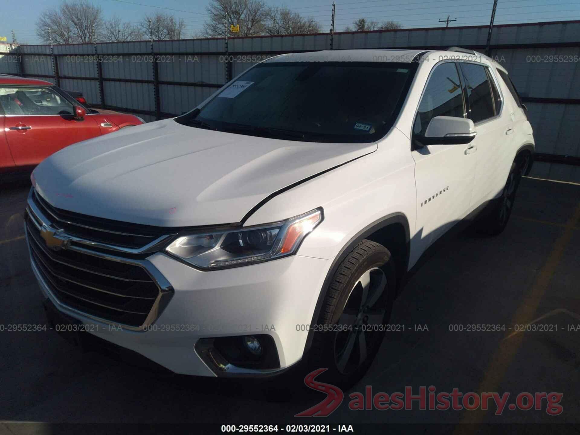 1GNERHKW7JJ242508 2018 CHEVROLET TRAVERSE