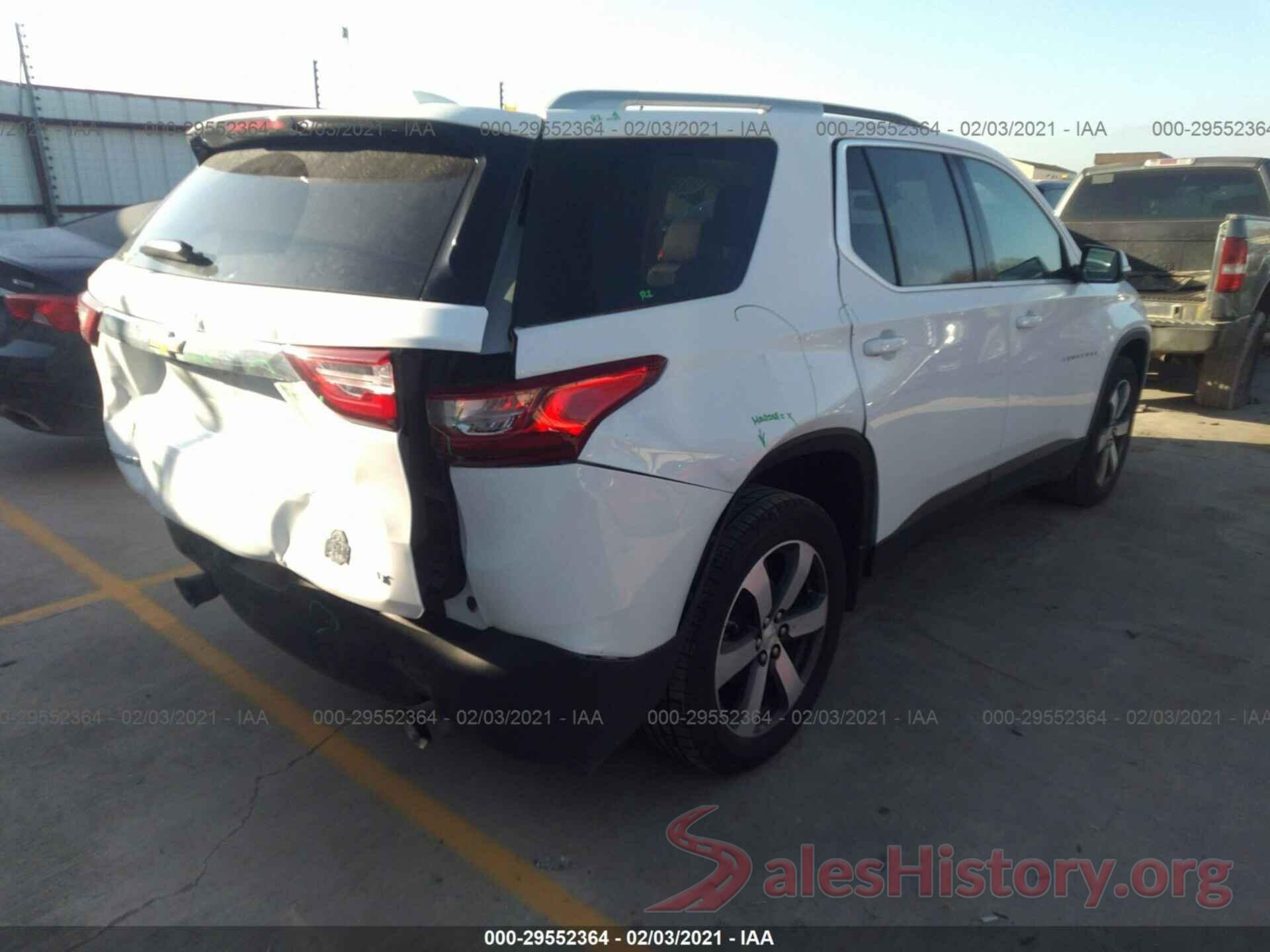 1GNERHKW7JJ242508 2018 CHEVROLET TRAVERSE