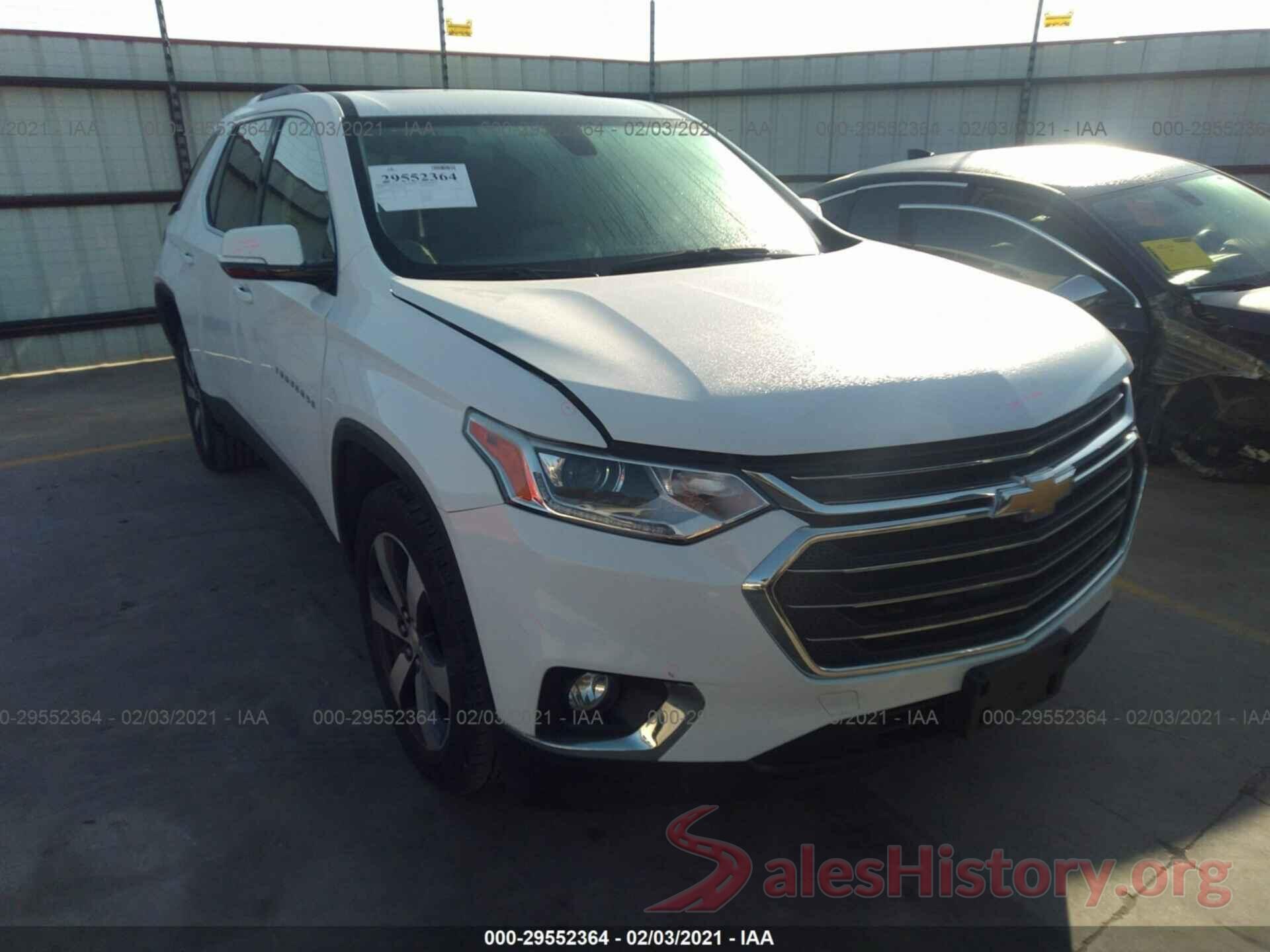 1GNERHKW7JJ242508 2018 CHEVROLET TRAVERSE