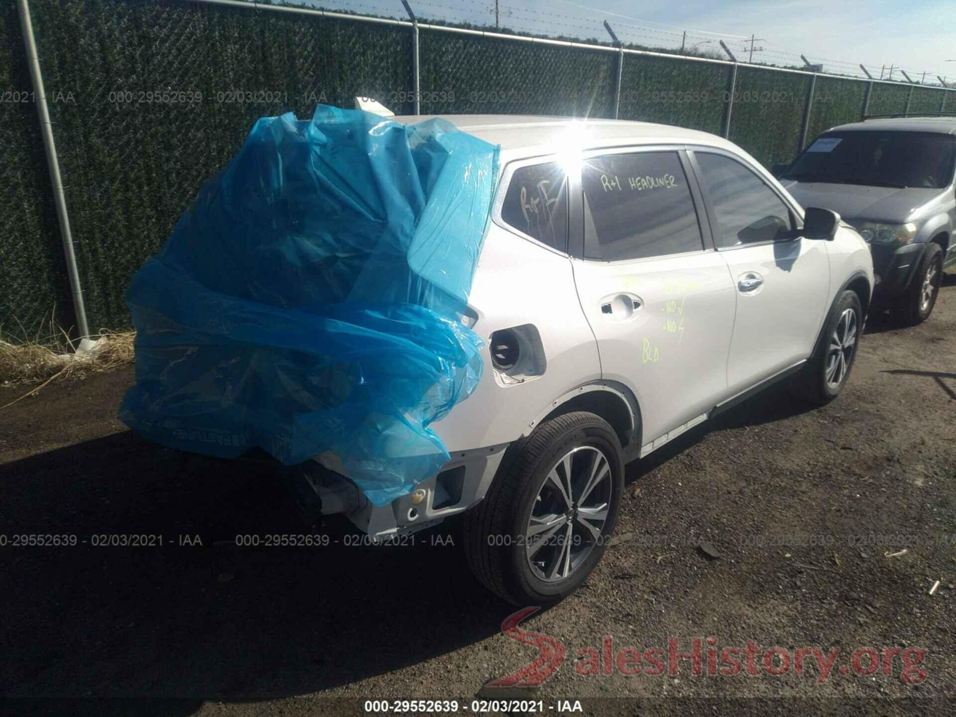 JN8AT2MT8LW001317 2020 NISSAN ROGUE