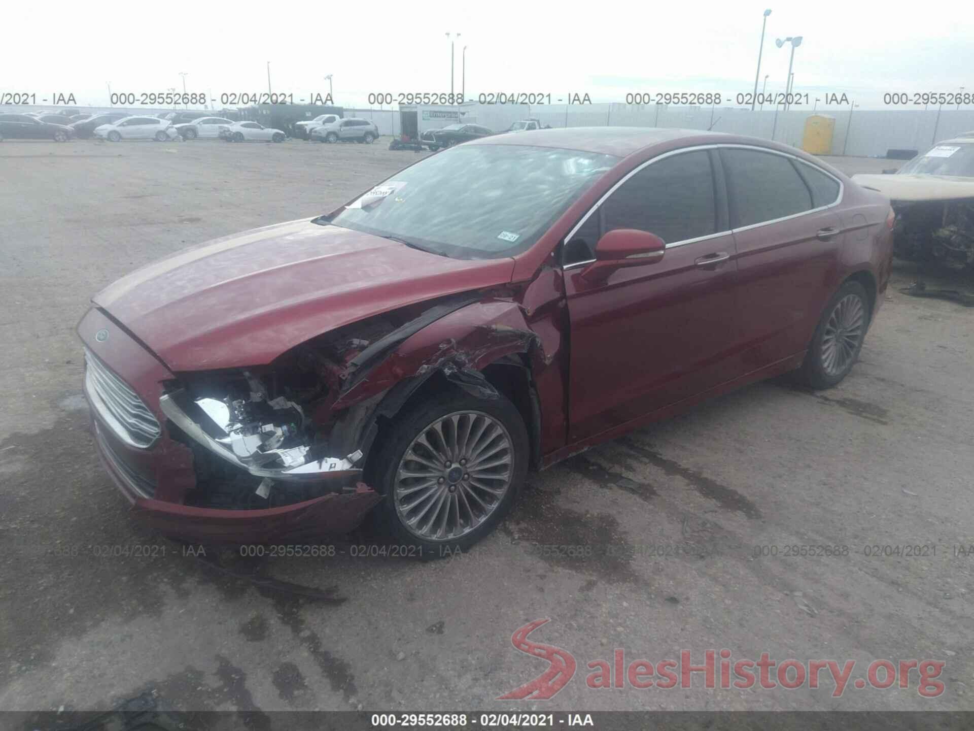 3FA6P0K9XGR344789 2016 FORD FUSION