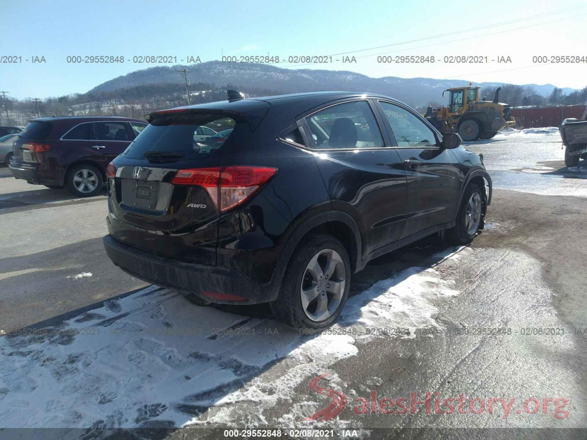 3CZRU6H34JM731312 2018 HONDA HR-V