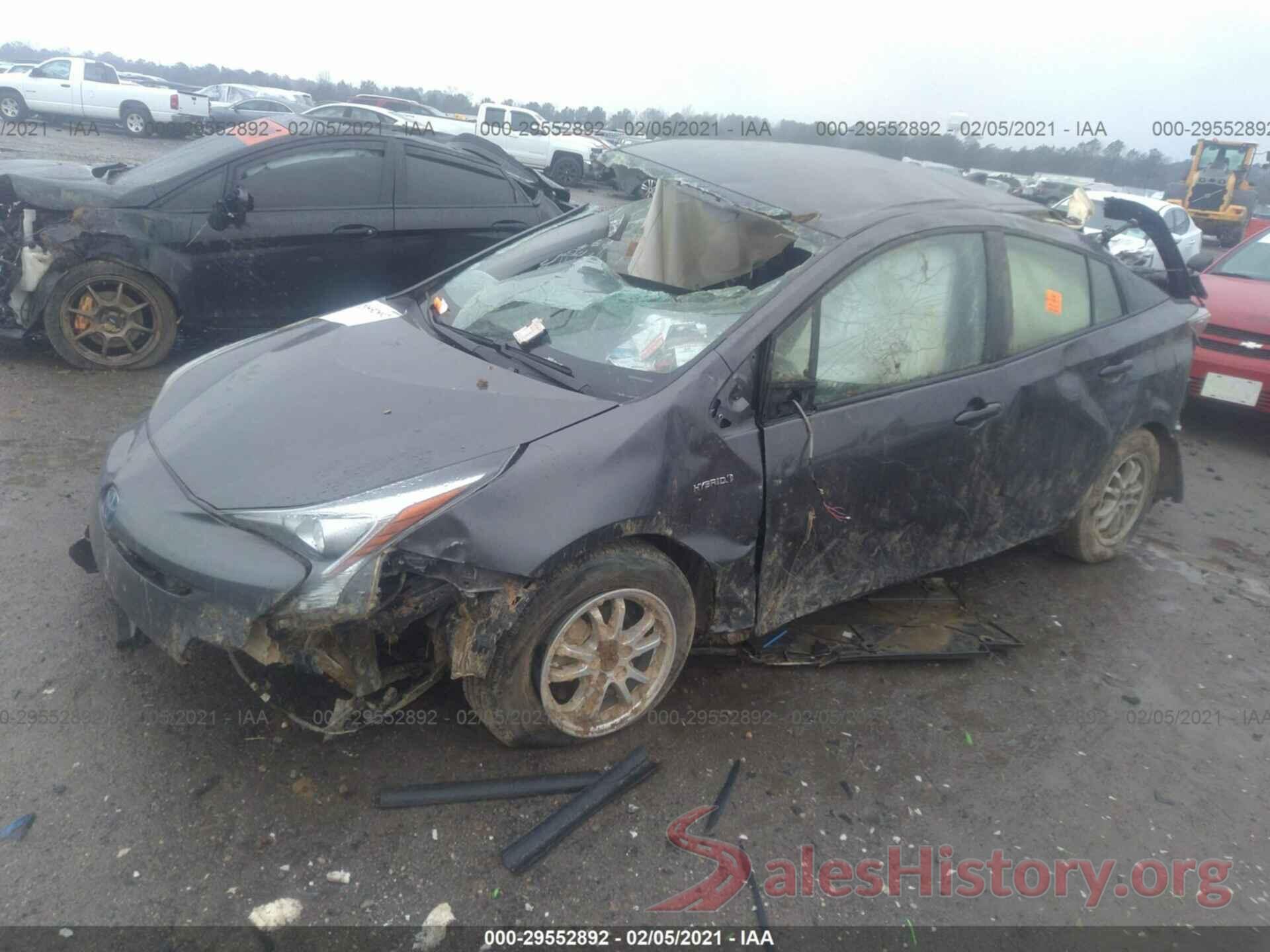 JTDKARFU2J3547713 2018 TOYOTA PRIUS