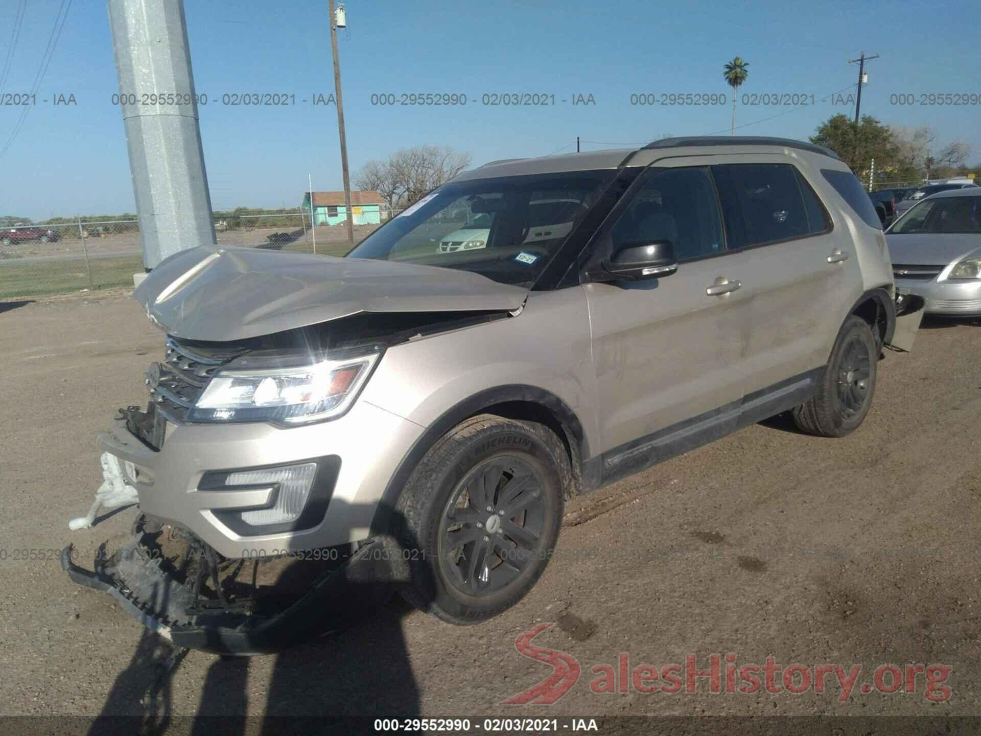 1FM5K7DHXHGE37317 2017 FORD EXPLORER