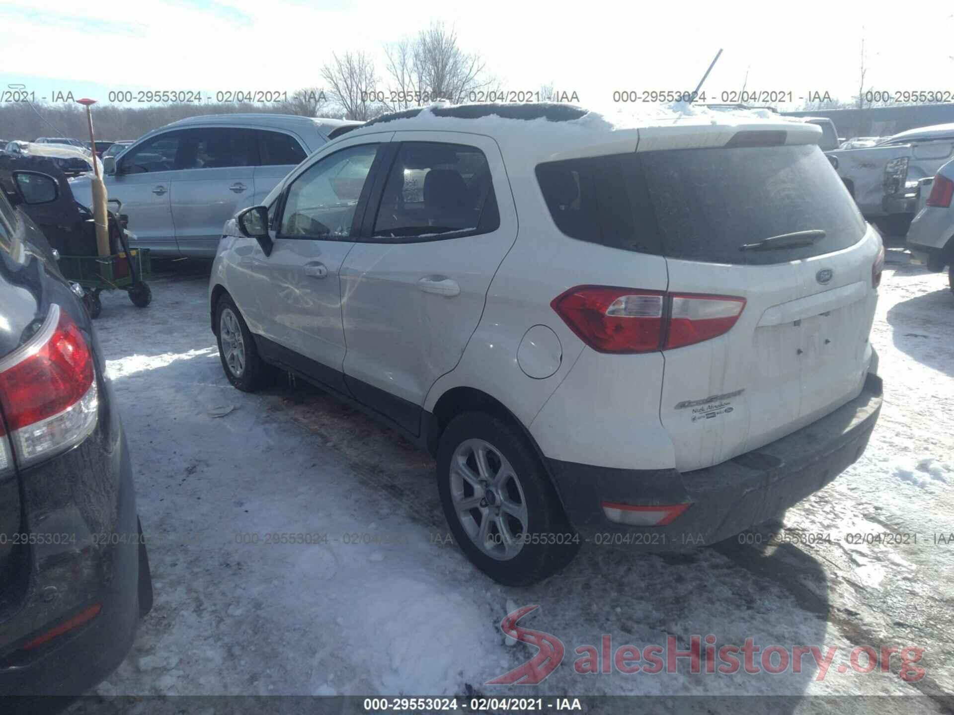 MAJ3S2GE6KC292328 2019 FORD ECOSPORT