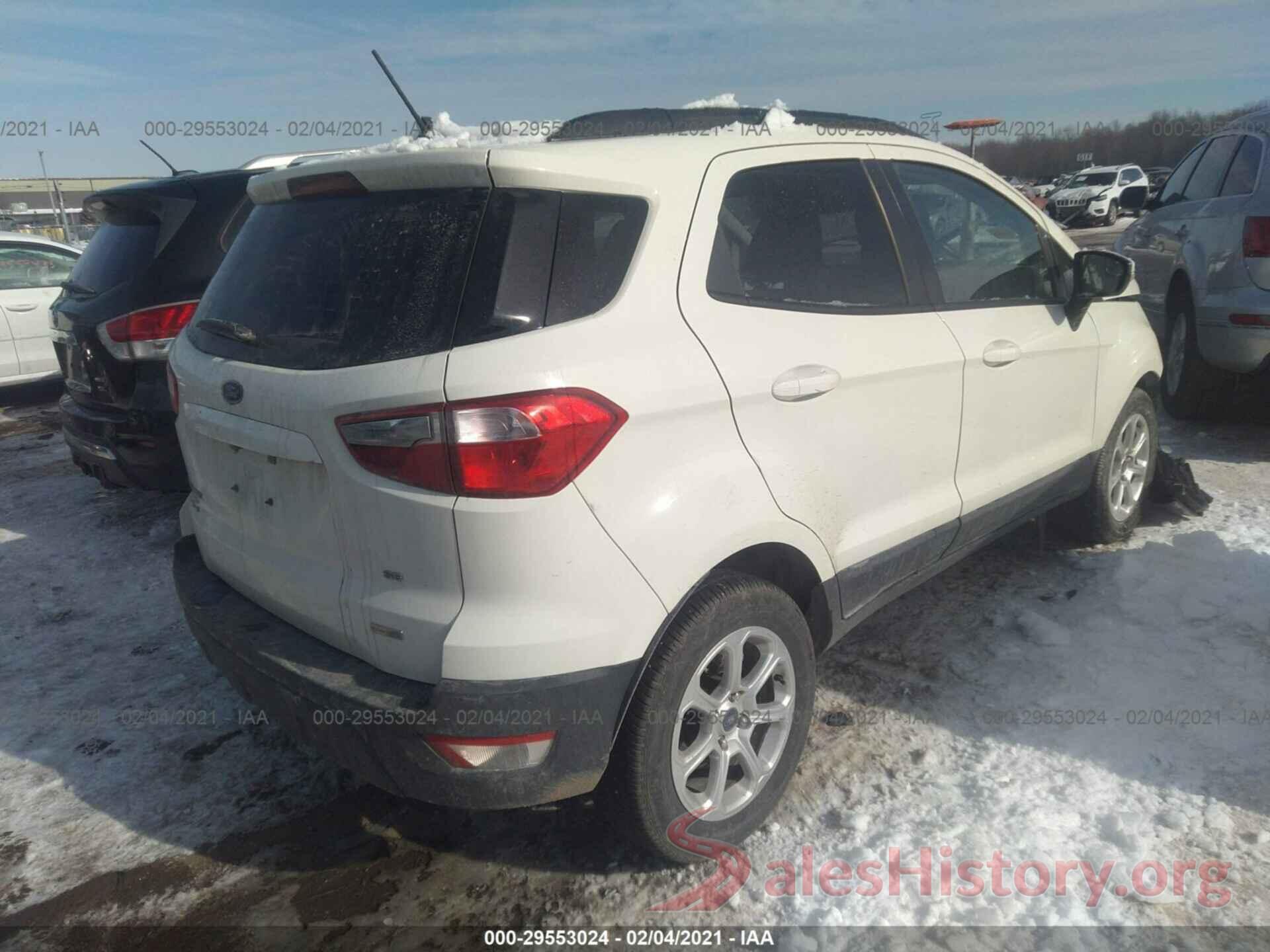 MAJ3S2GE6KC292328 2019 FORD ECOSPORT