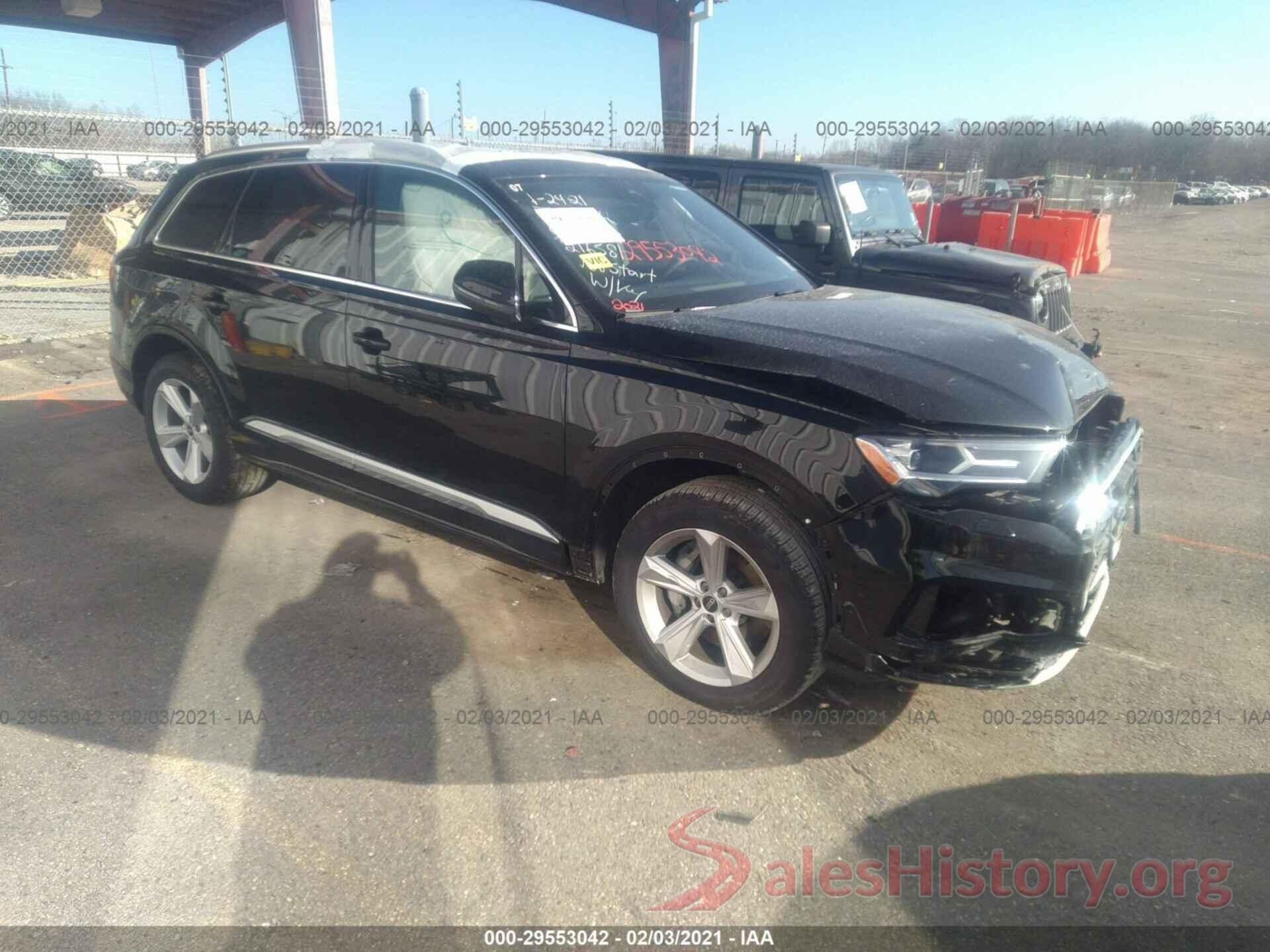 WA1LJAF79MD014007 2021 AUDI Q7