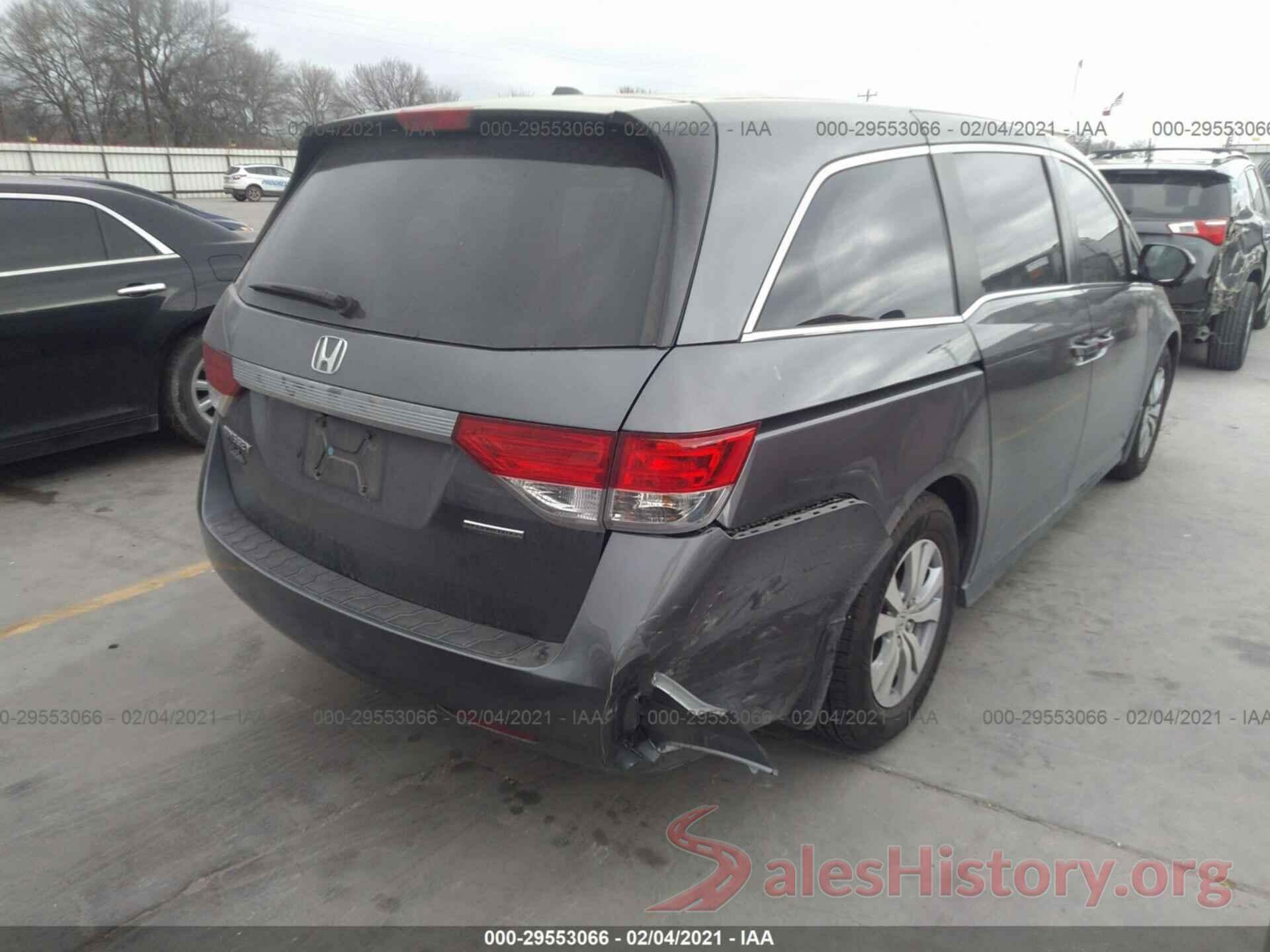 5FNRL5H38GB159791 2016 HONDA ODYSSEY