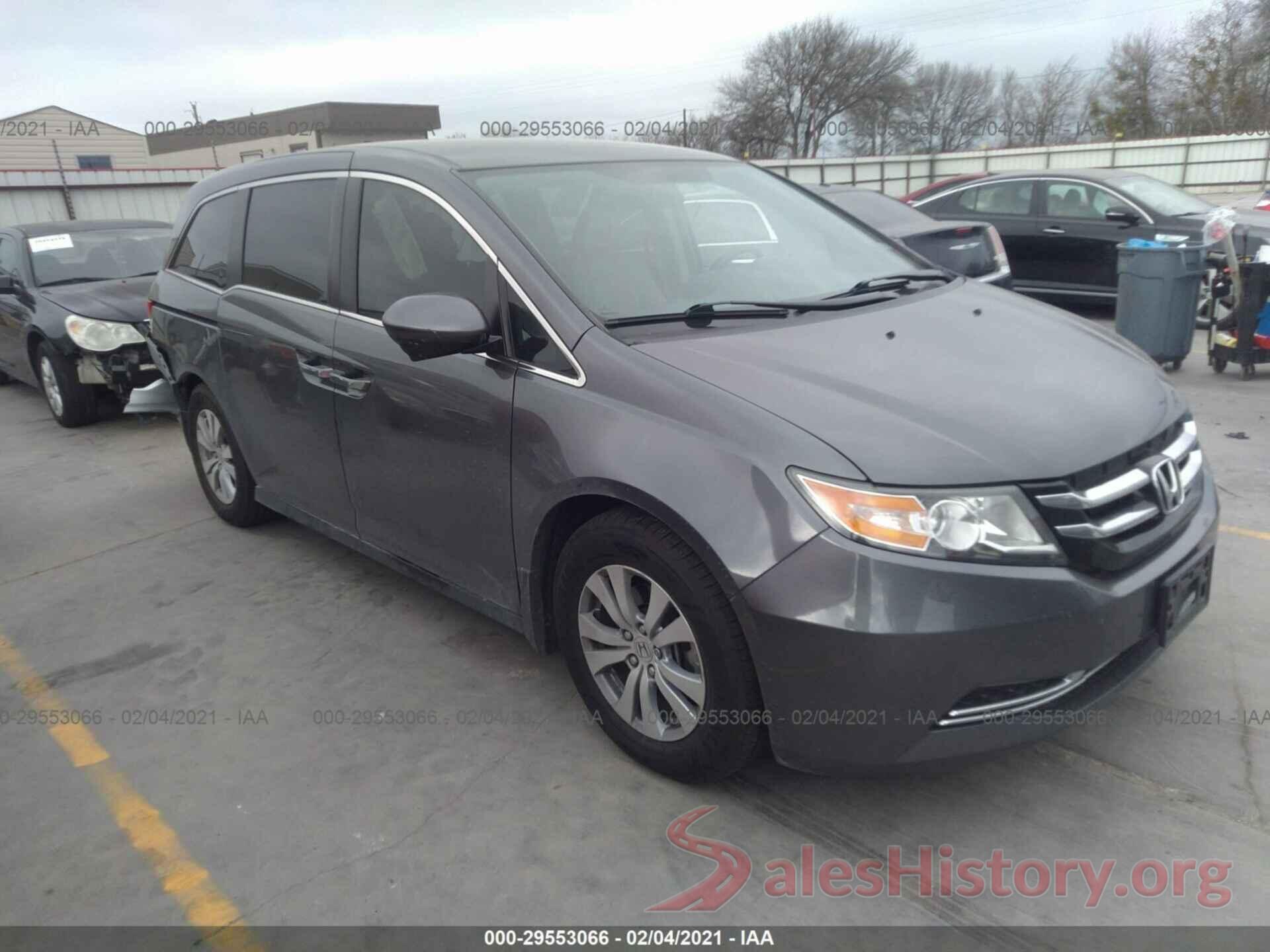 5FNRL5H38GB159791 2016 HONDA ODYSSEY