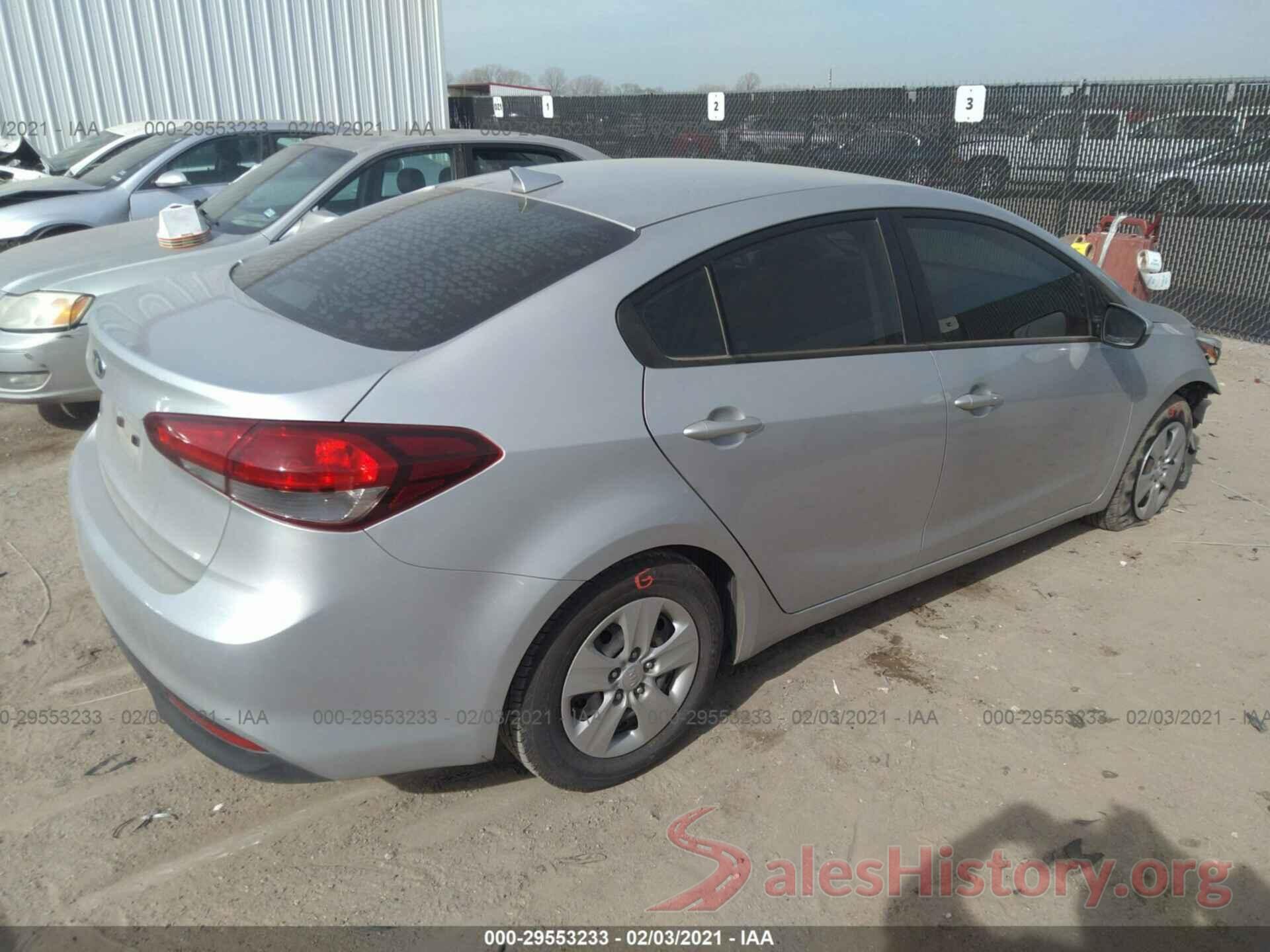 3KPFL4A7XJE182013 2018 KIA FORTE