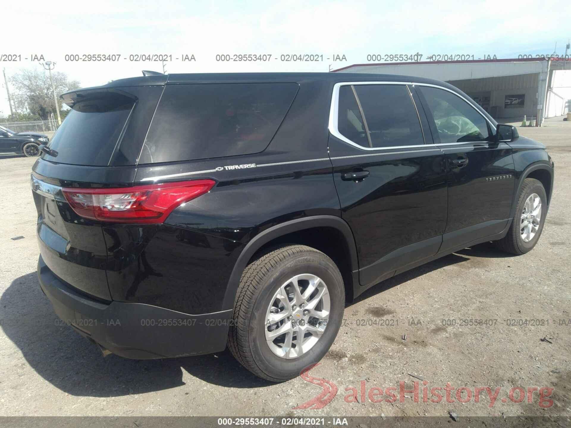 1GNERFKW3LJ277229 2020 CHEVROLET TRAVERSE