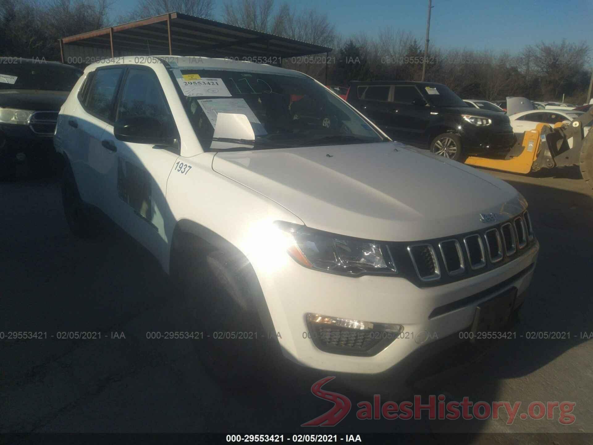 3C4NJCAB7HT661091 2017 JEEP COMPASS