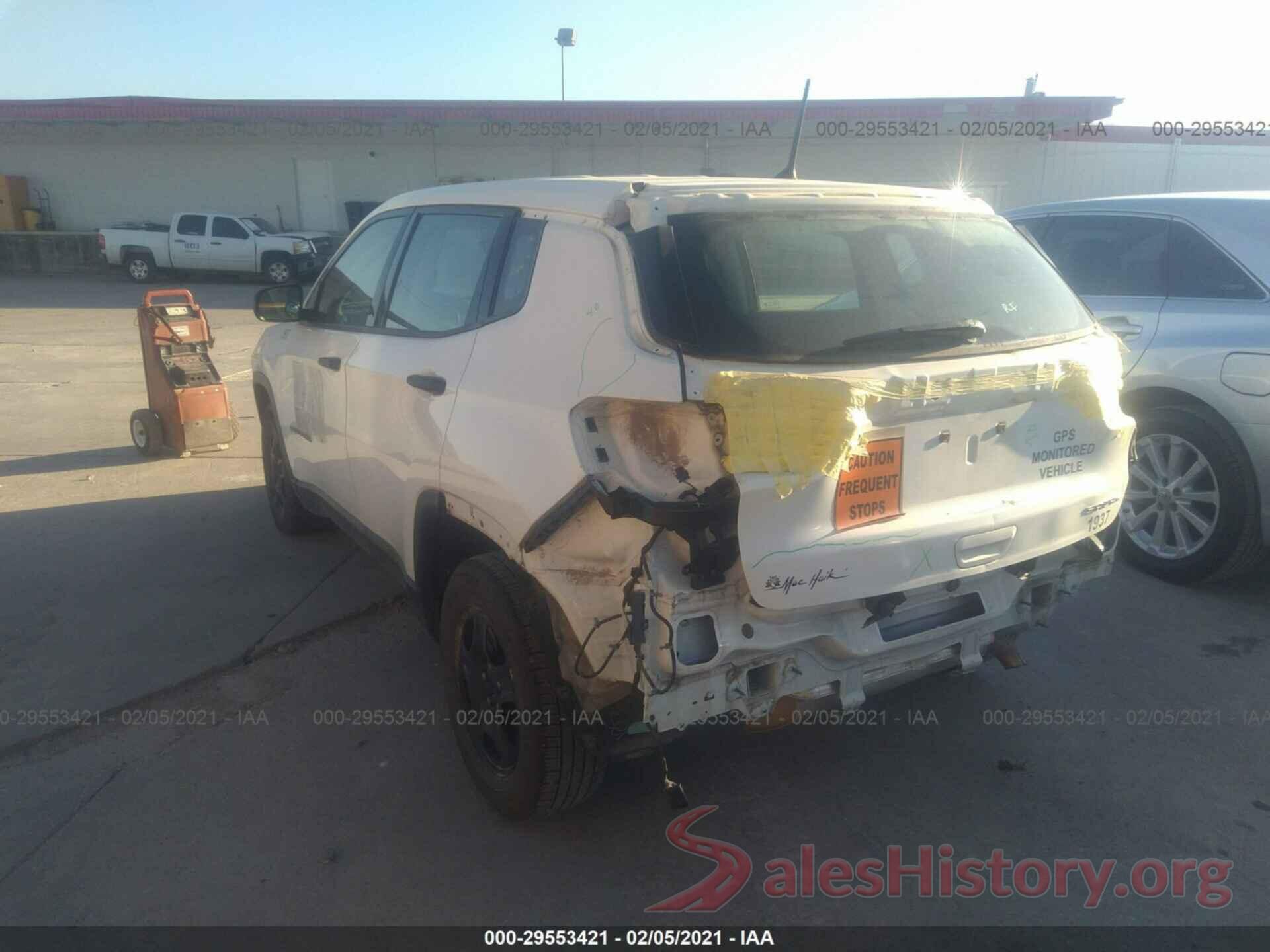 3C4NJCAB7HT661091 2017 JEEP COMPASS