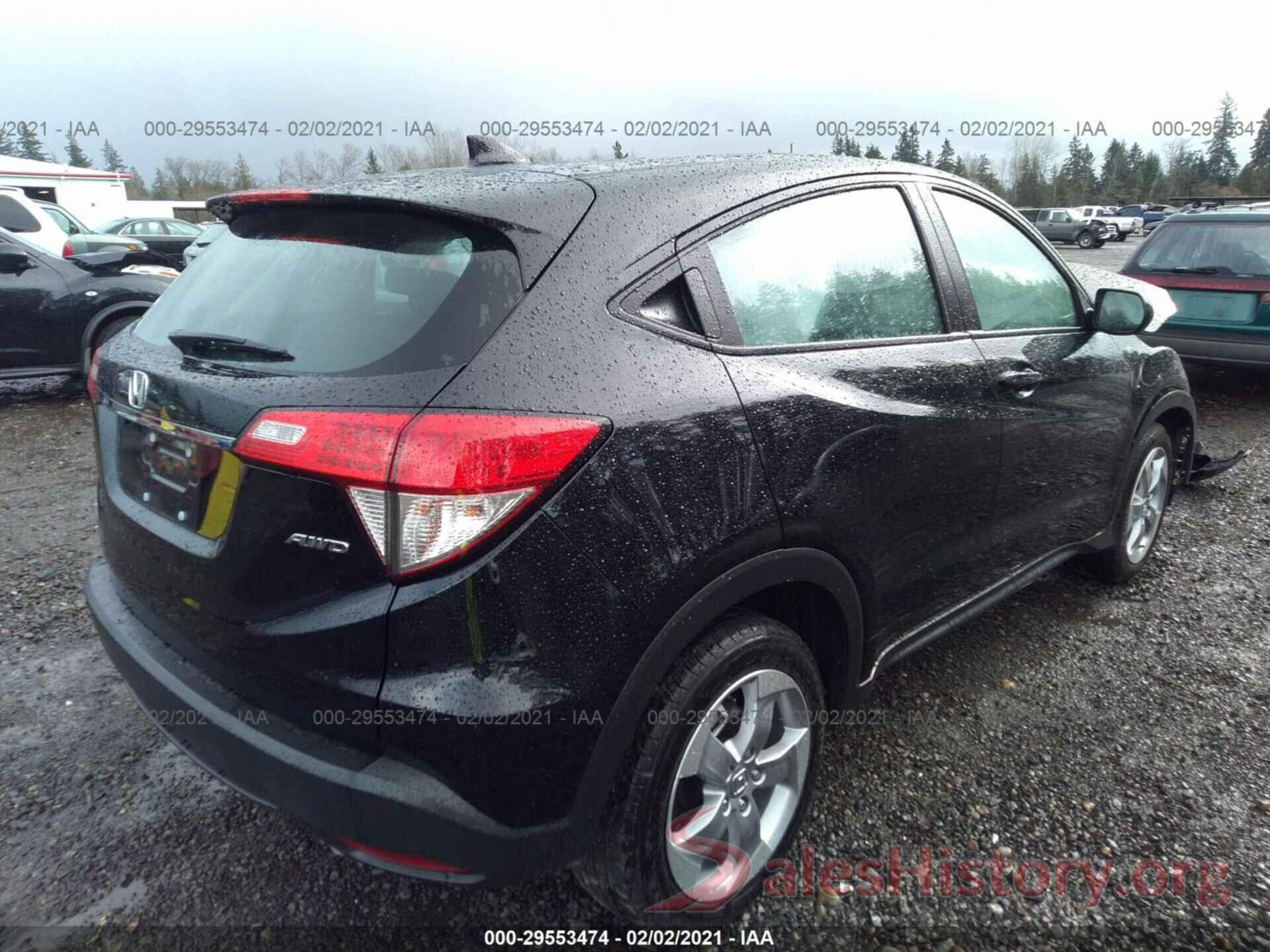 3CZRU6H36LM722923 2020 HONDA HR-V