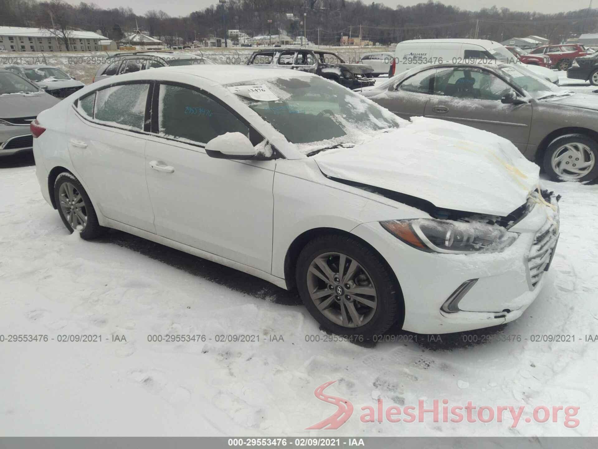 5NPD84LF1HH155009 2017 HYUNDAI ELANTRA