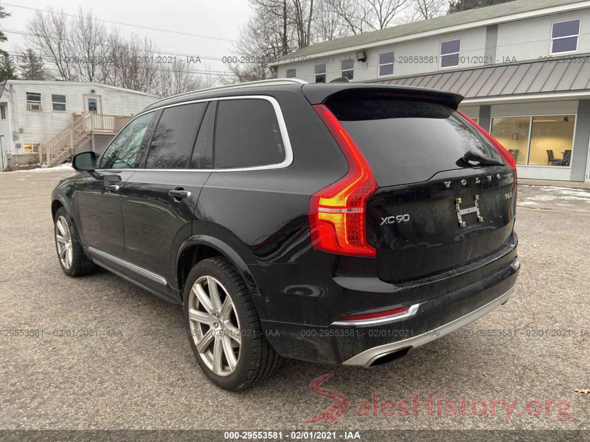 YV4A22PN3G1003553 2016 VOLVO XC90