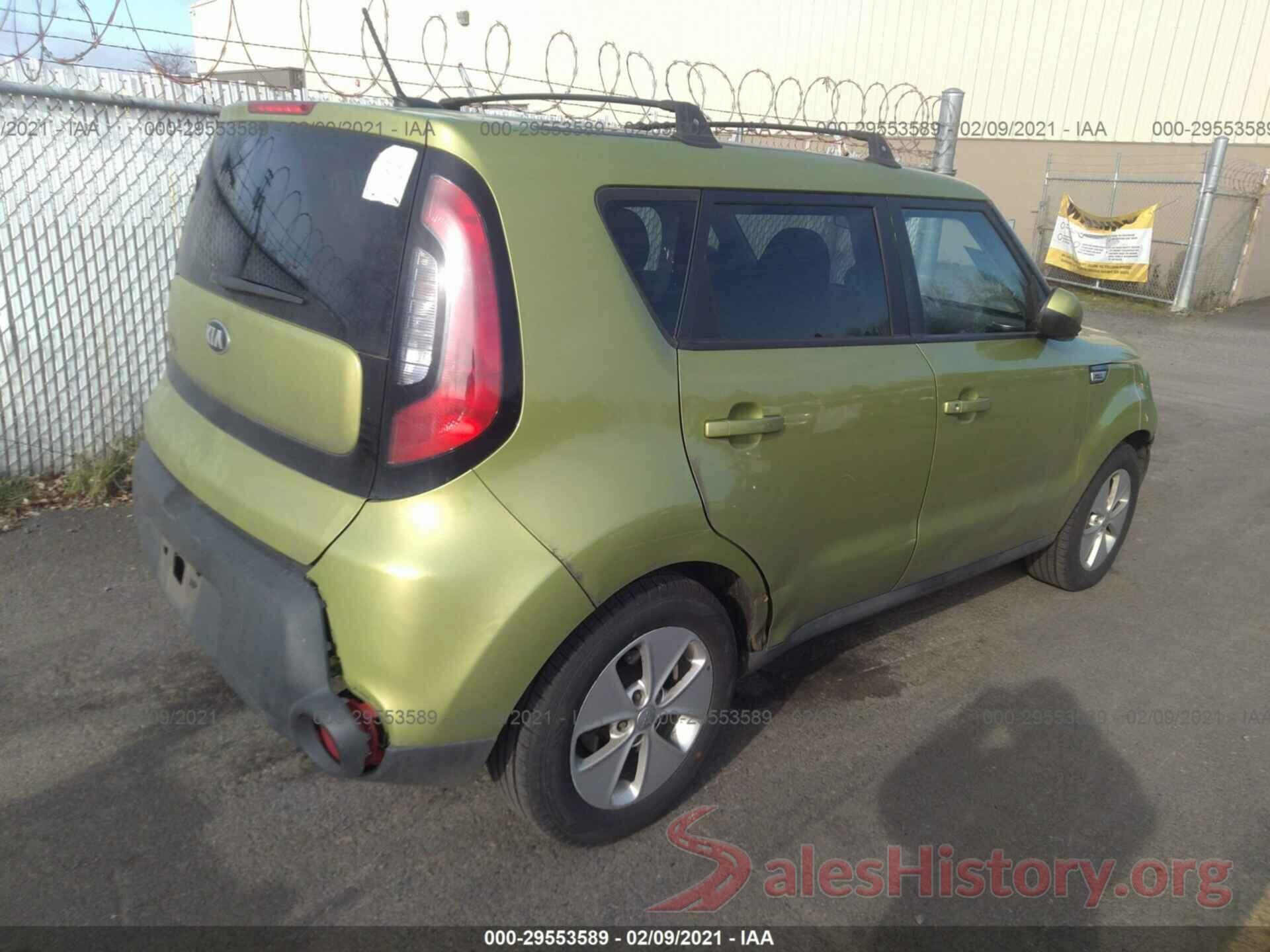 KNDJN2A2XG7845831 2016 KIA SOUL