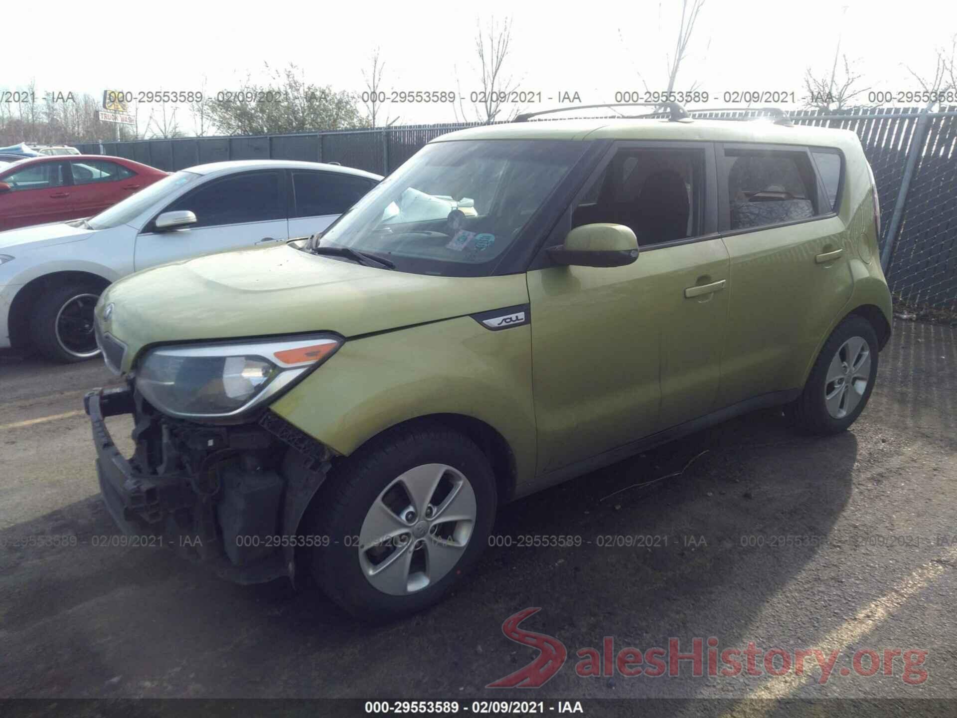 KNDJN2A2XG7845831 2016 KIA SOUL