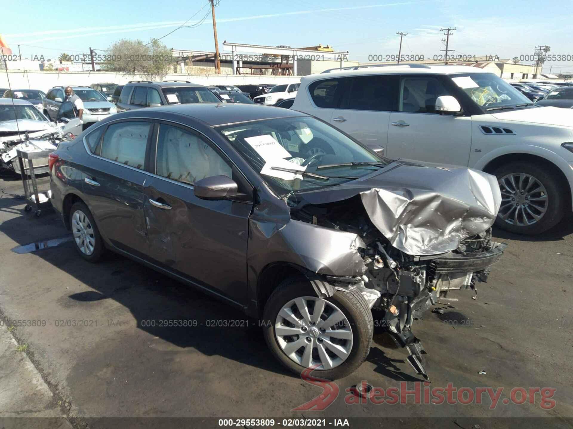 3N1AB7AP8KY275615 2019 NISSAN SENTRA