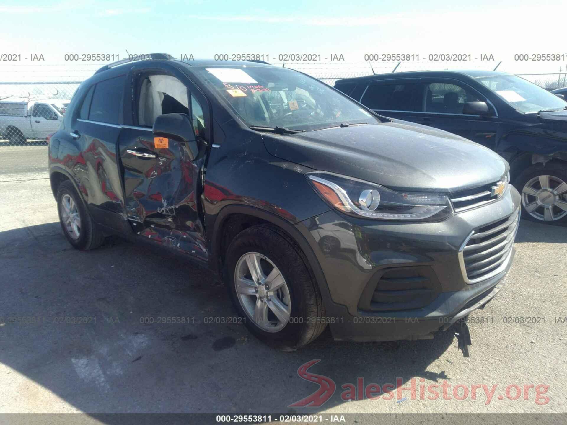 3GNCJLSB7LL245144 2020 CHEVROLET TRAX