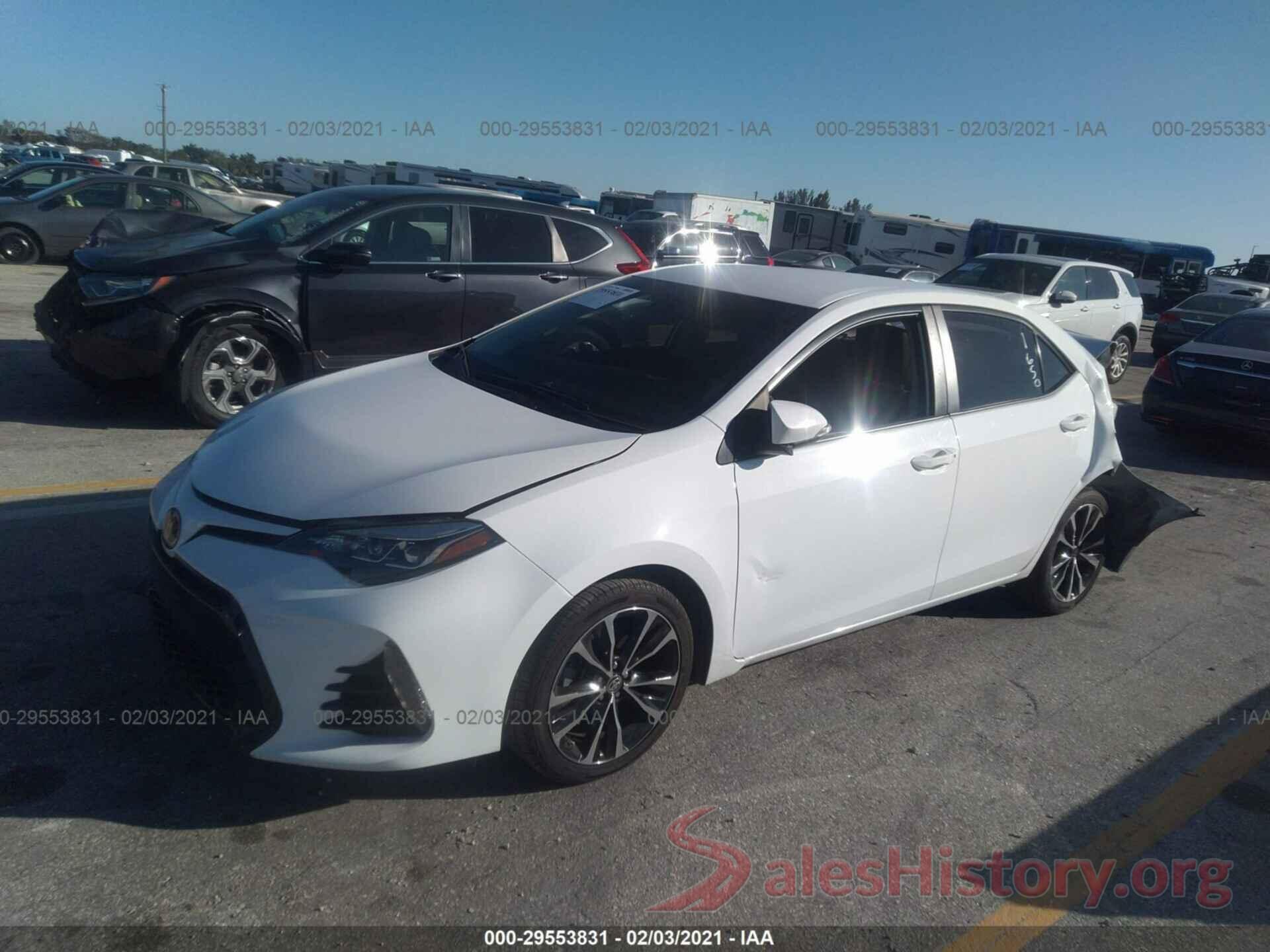 2T1BURHE1KC191650 2019 TOYOTA COROLLA