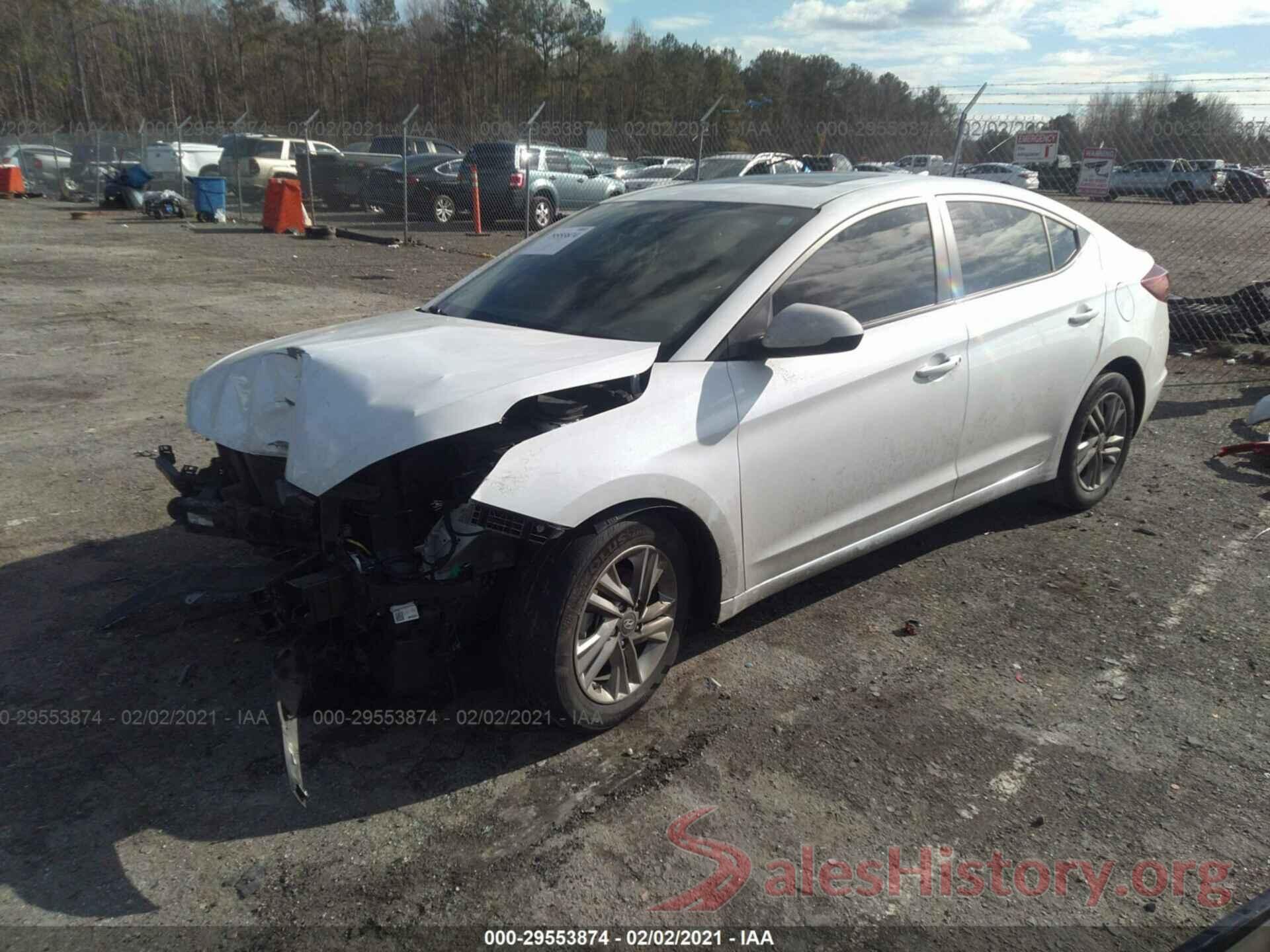 5NPD84LF5KH462318 2019 HYUNDAI ELANTRA