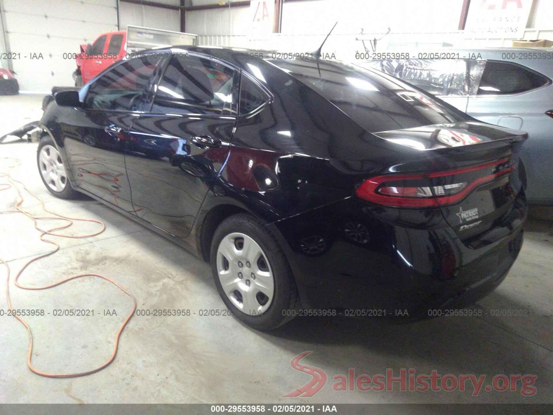 1C3CDFAA1GD506763 2016 DODGE DART