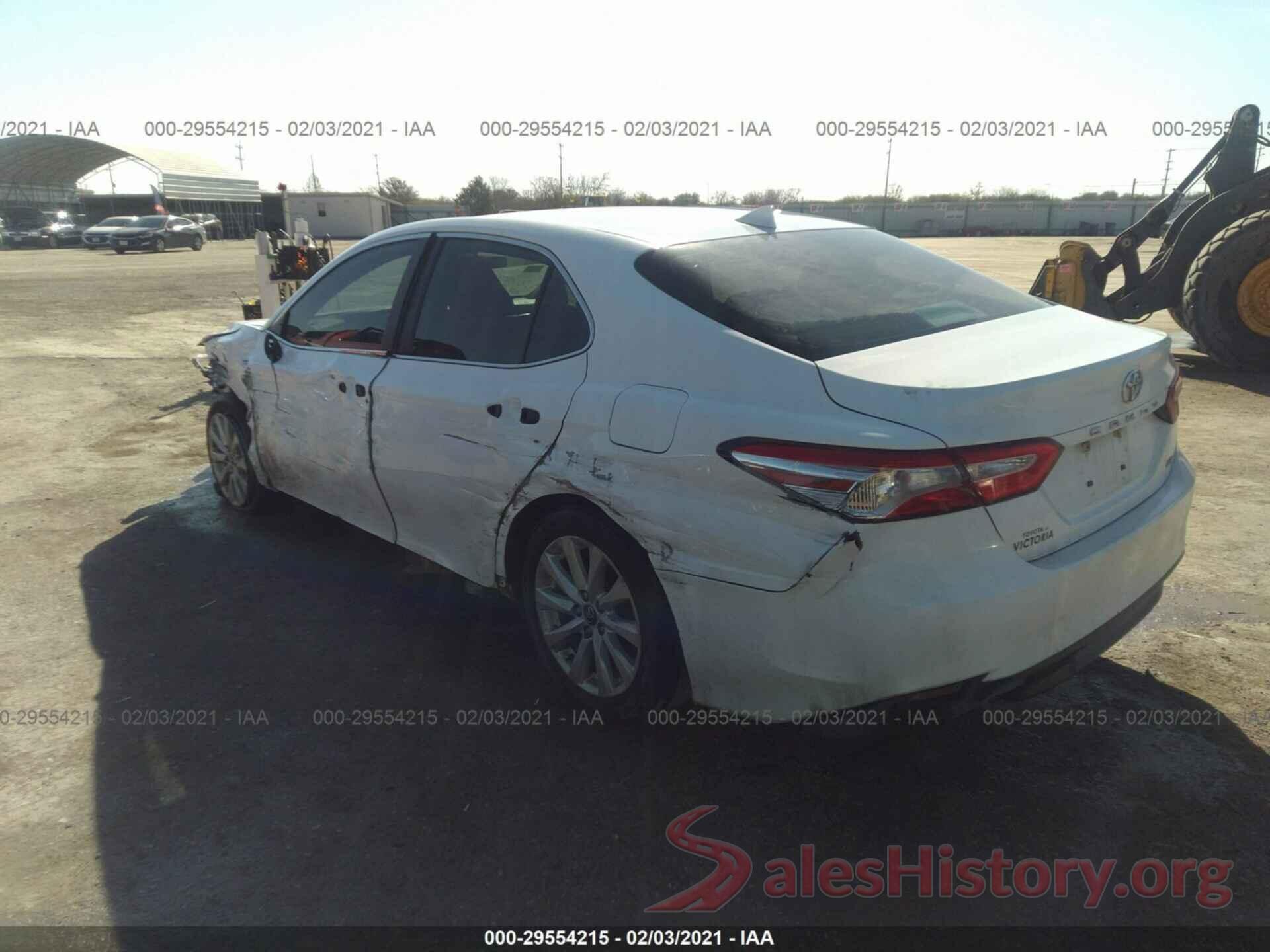 4T1B11HK8KU818603 2019 TOYOTA CAMRY