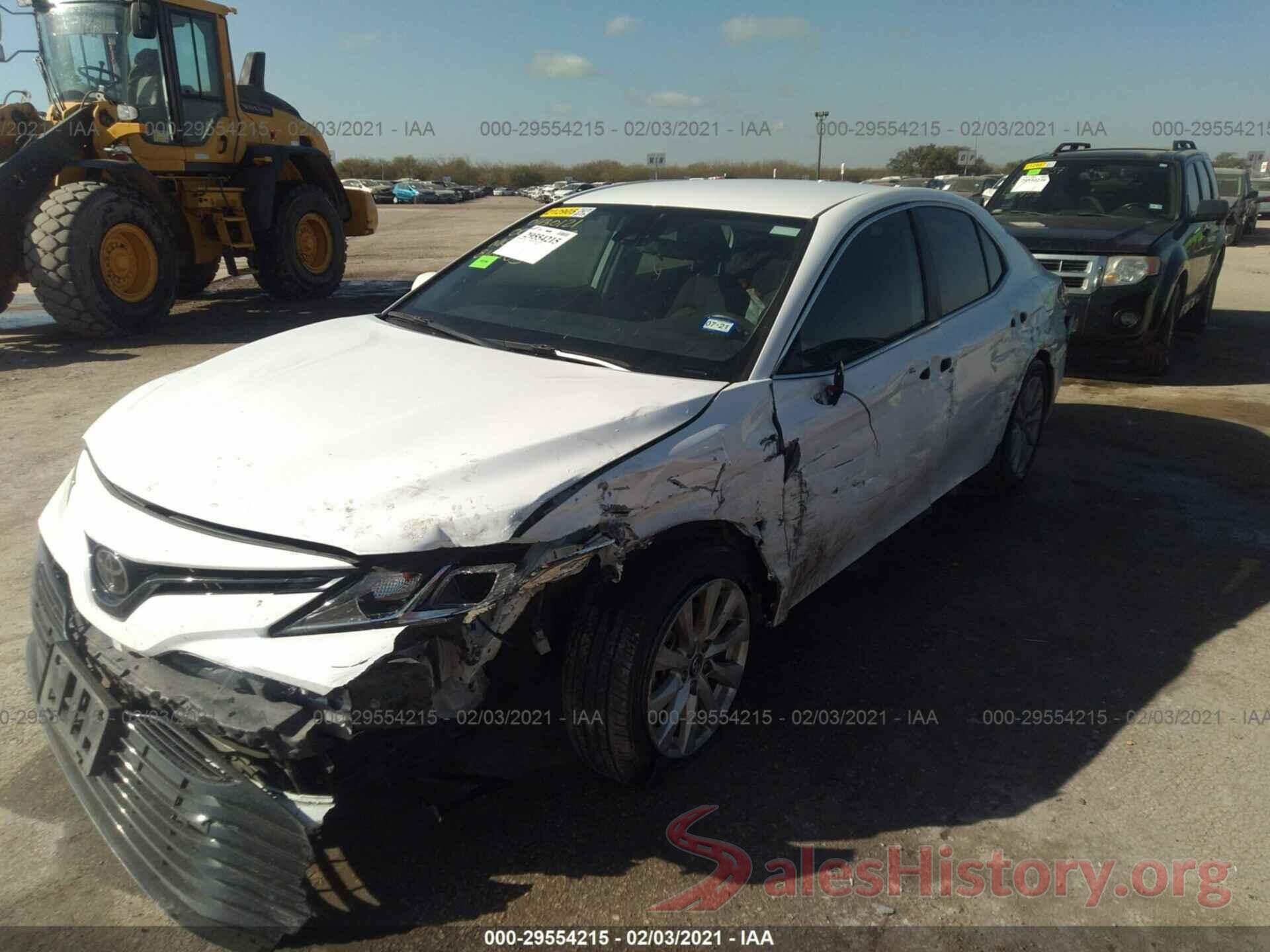 4T1B11HK8KU818603 2019 TOYOTA CAMRY