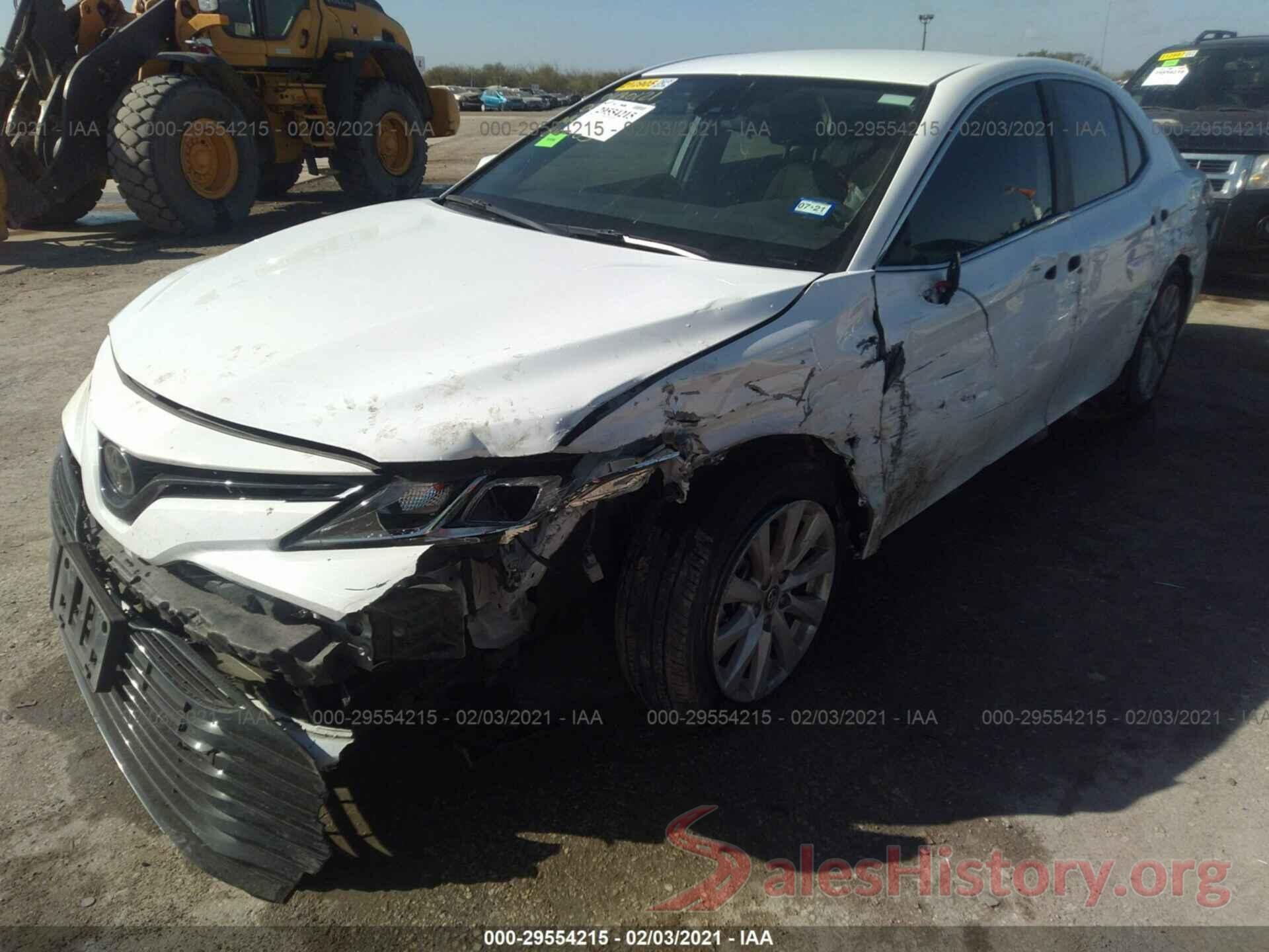 4T1B11HK8KU818603 2019 TOYOTA CAMRY