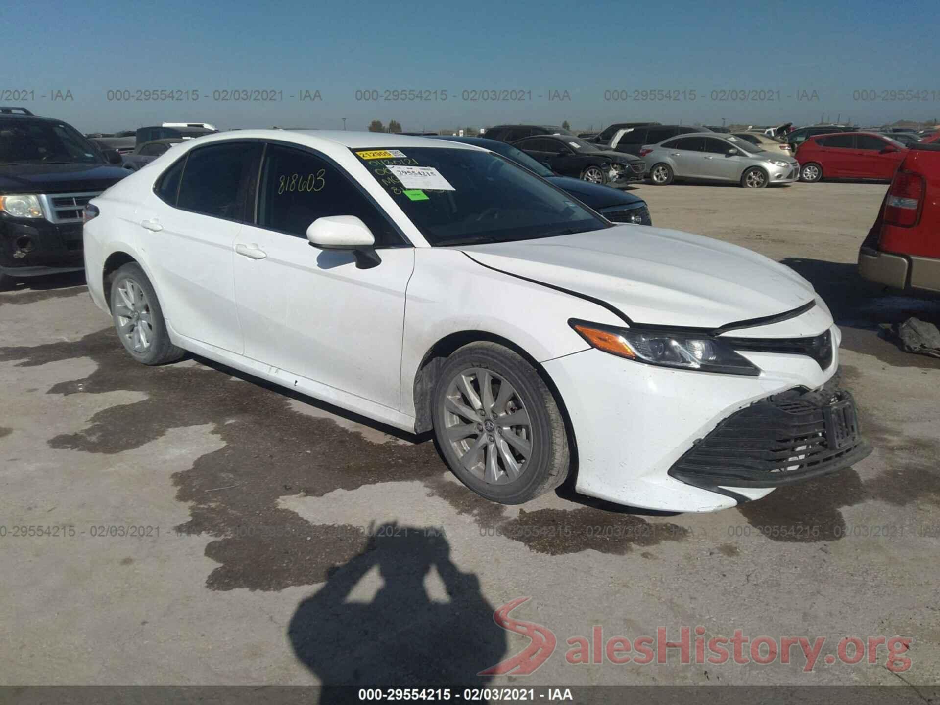 4T1B11HK8KU818603 2019 TOYOTA CAMRY